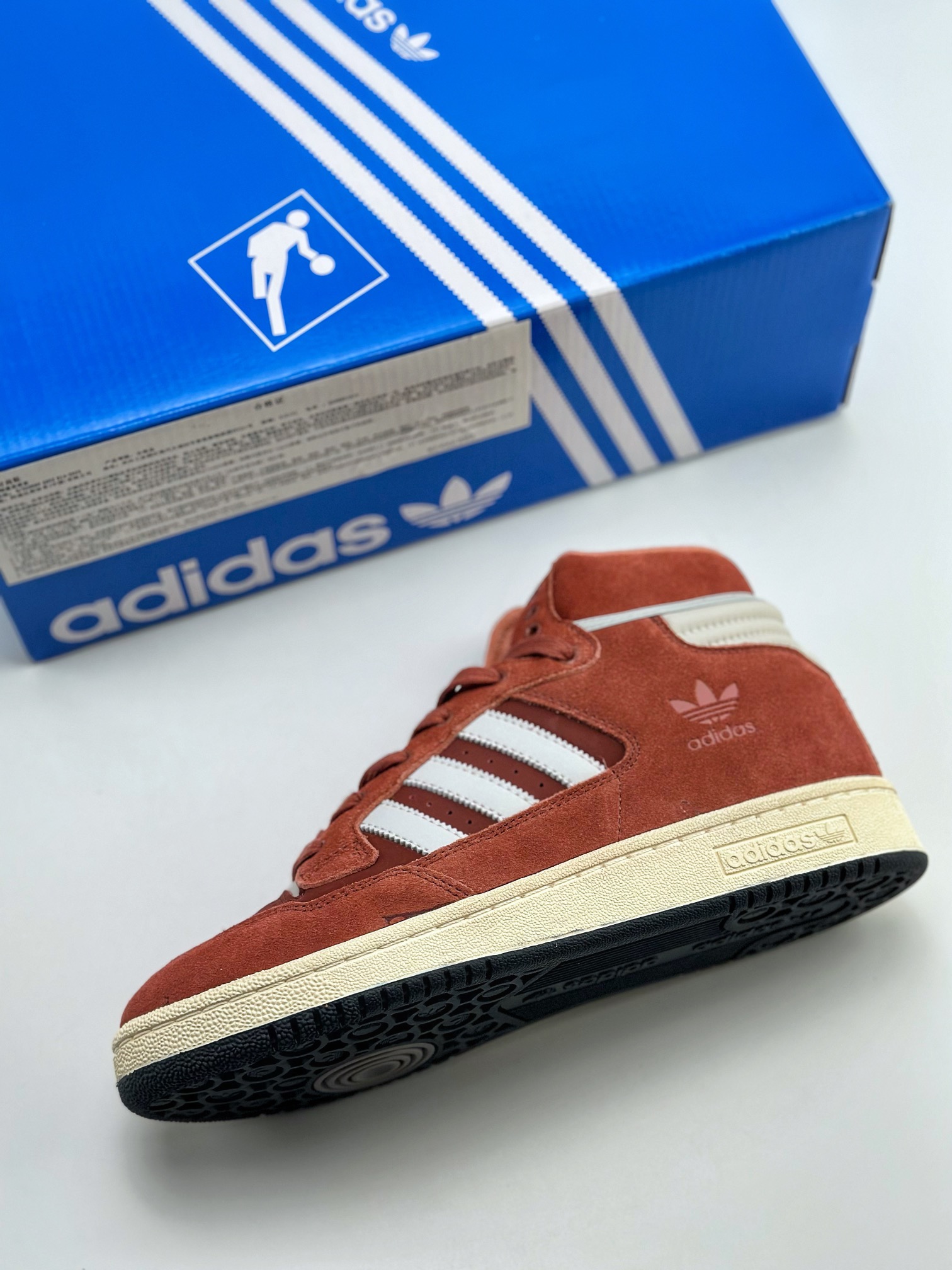 260 海外渠道版 原盒原标 Adidas CENTENIAL 85 HIGH三叶草高帮  FZ59936