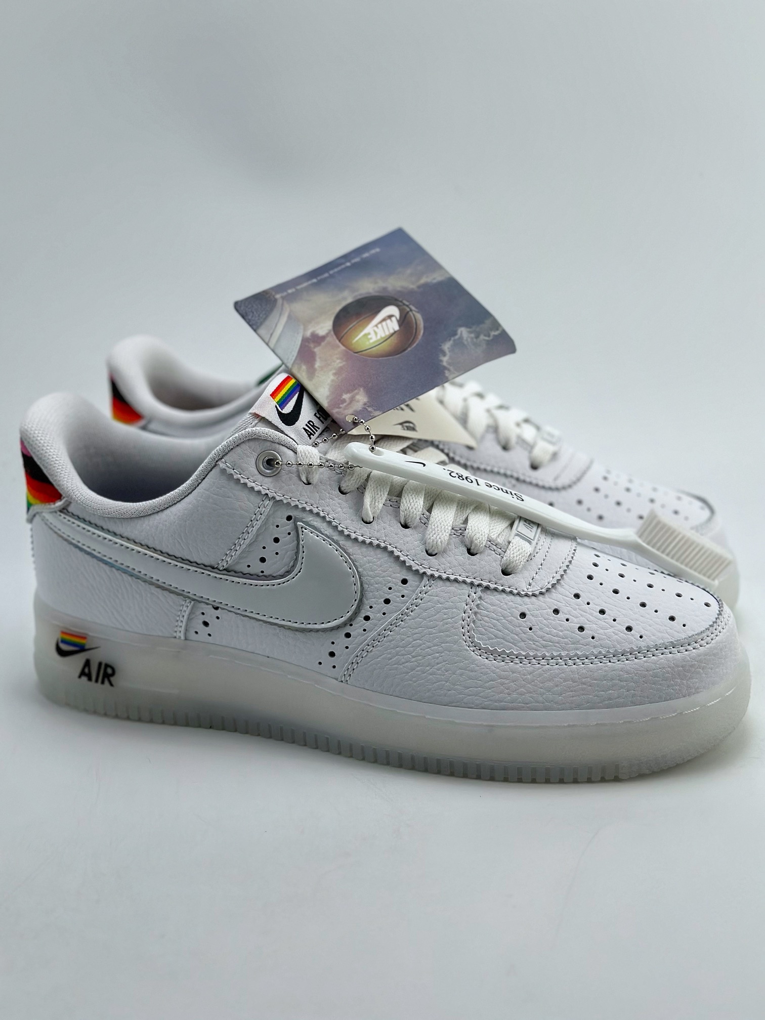 220 Nike Air Force 1 Low 07 ”BETURE ” 彩虹 CV0258-100