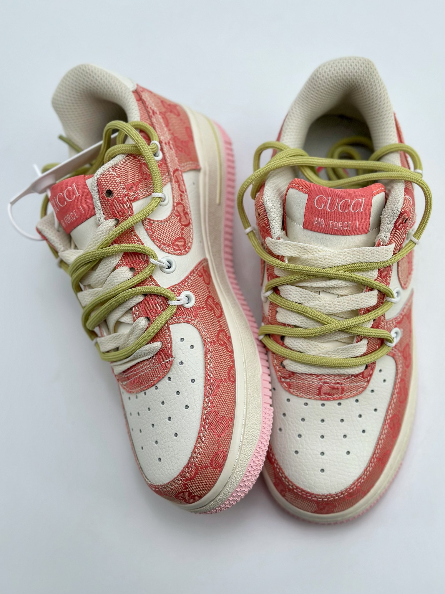 260 Nike Air Force 1 Low 07 x GUCCI 古驰联名绑带 BD7700-666