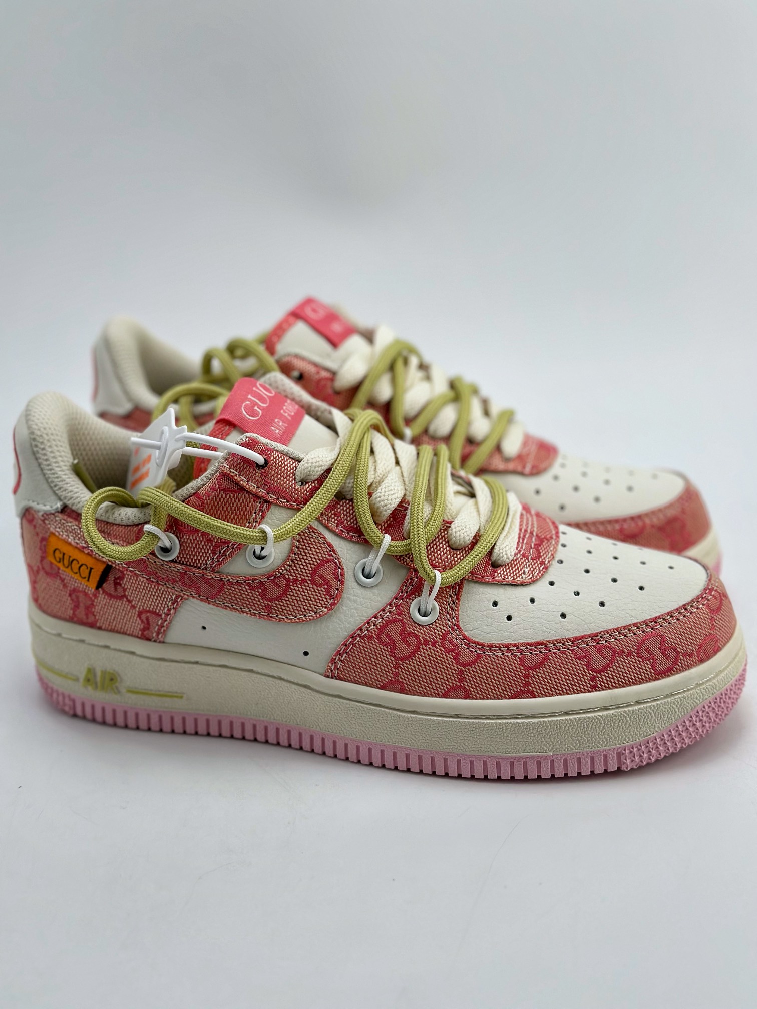 260 Nike Air Force 1 Low 07 x GUCCI 古驰联名绑带 BD7700-666