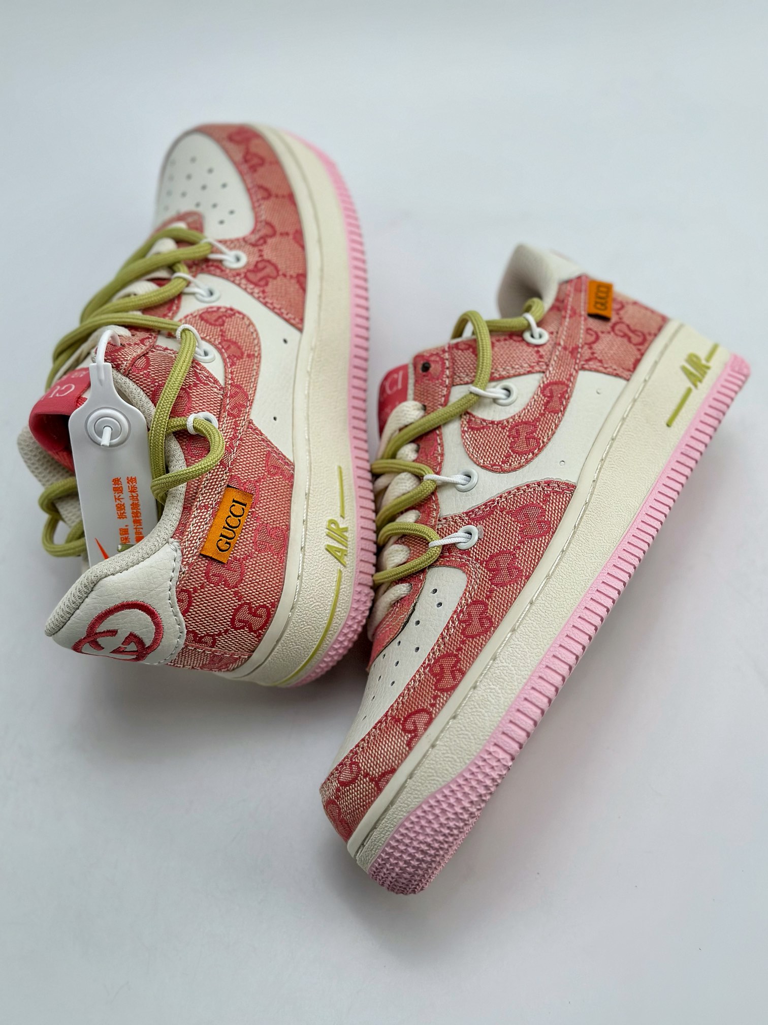 260 Nike Air Force 1 Low 07 x GUCCI 古驰联名绑带 BD7700-666