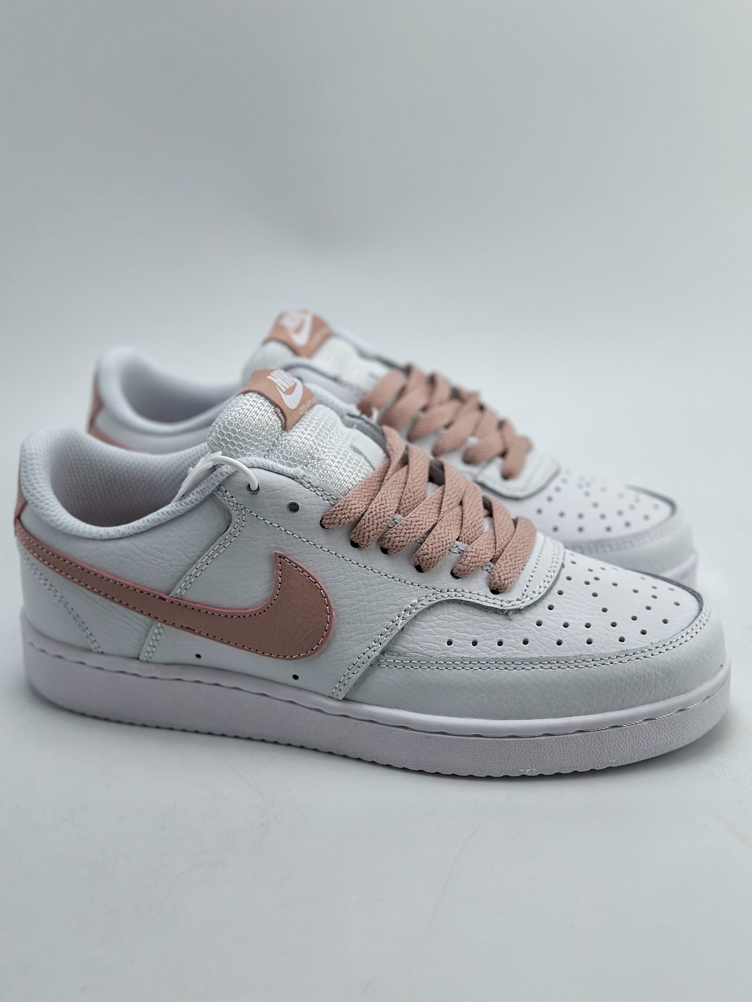 200 Nike Court Vision Low 白藕粉 休闲运动板鞋 CD5434-113