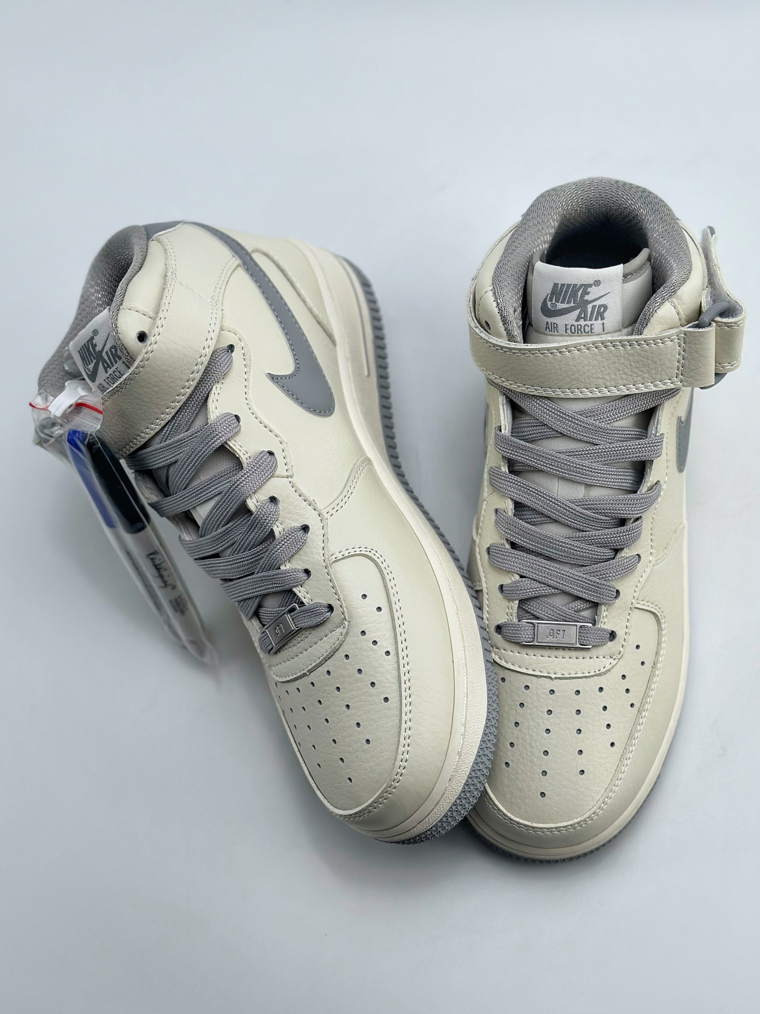 Nike Air Force 1 Mid 07 Beige Silver Gray PA0920-608