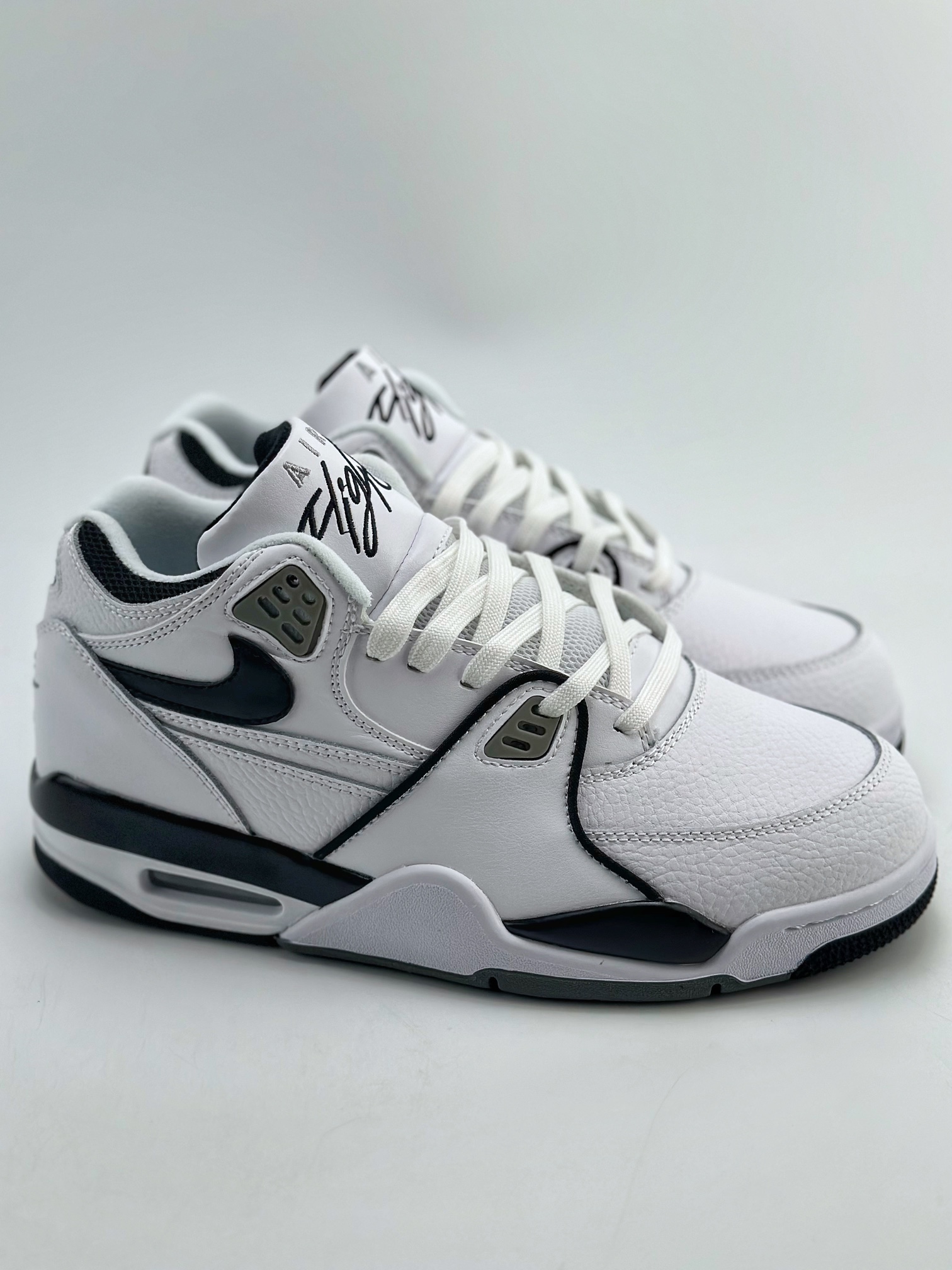 200 Nike Air Flight 89 皮革高帮复古篮球鞋 DB5918-010