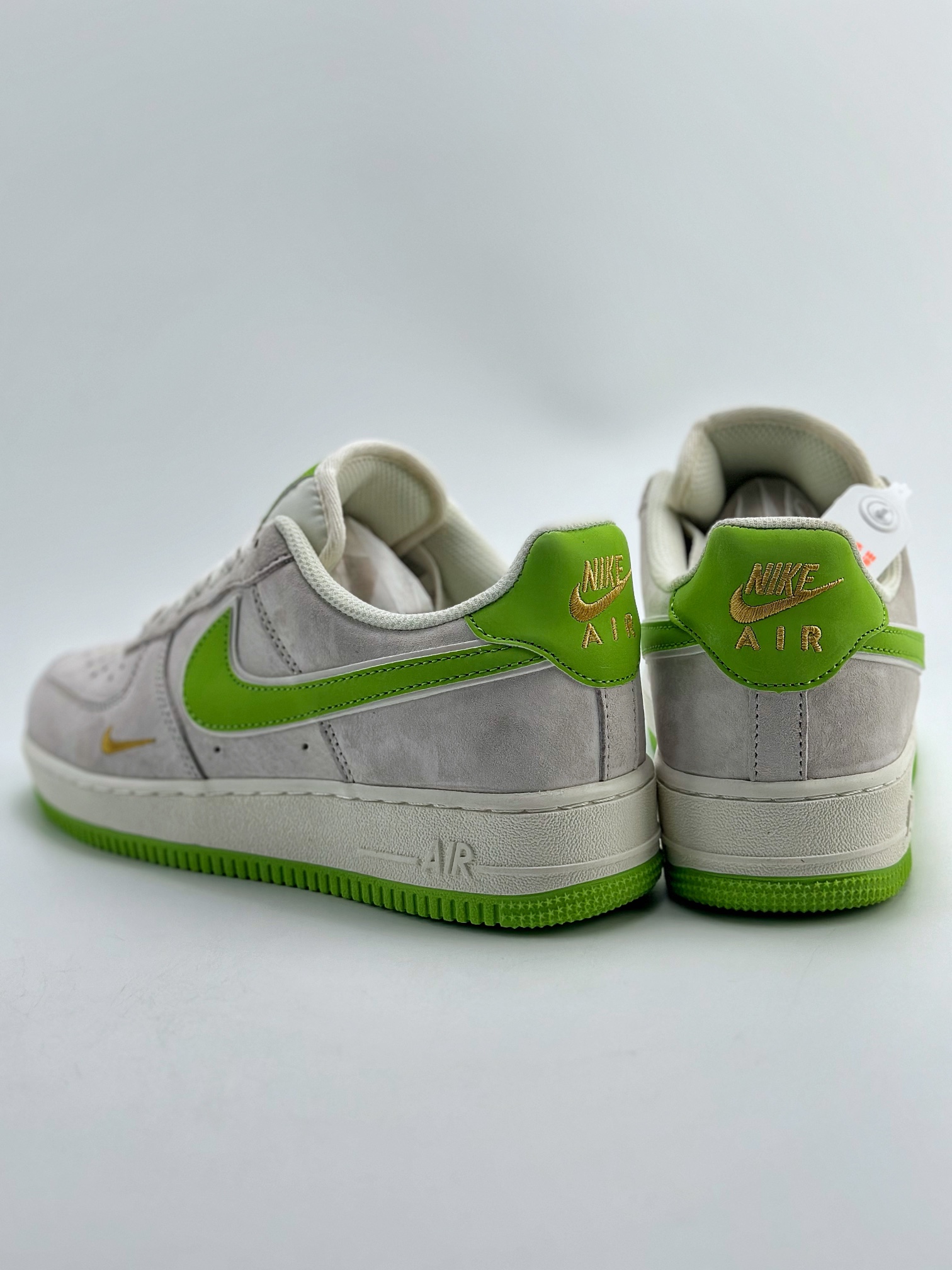 260 Nike Air Force 1 Low 07 麂皮灰绿 KK5626-320