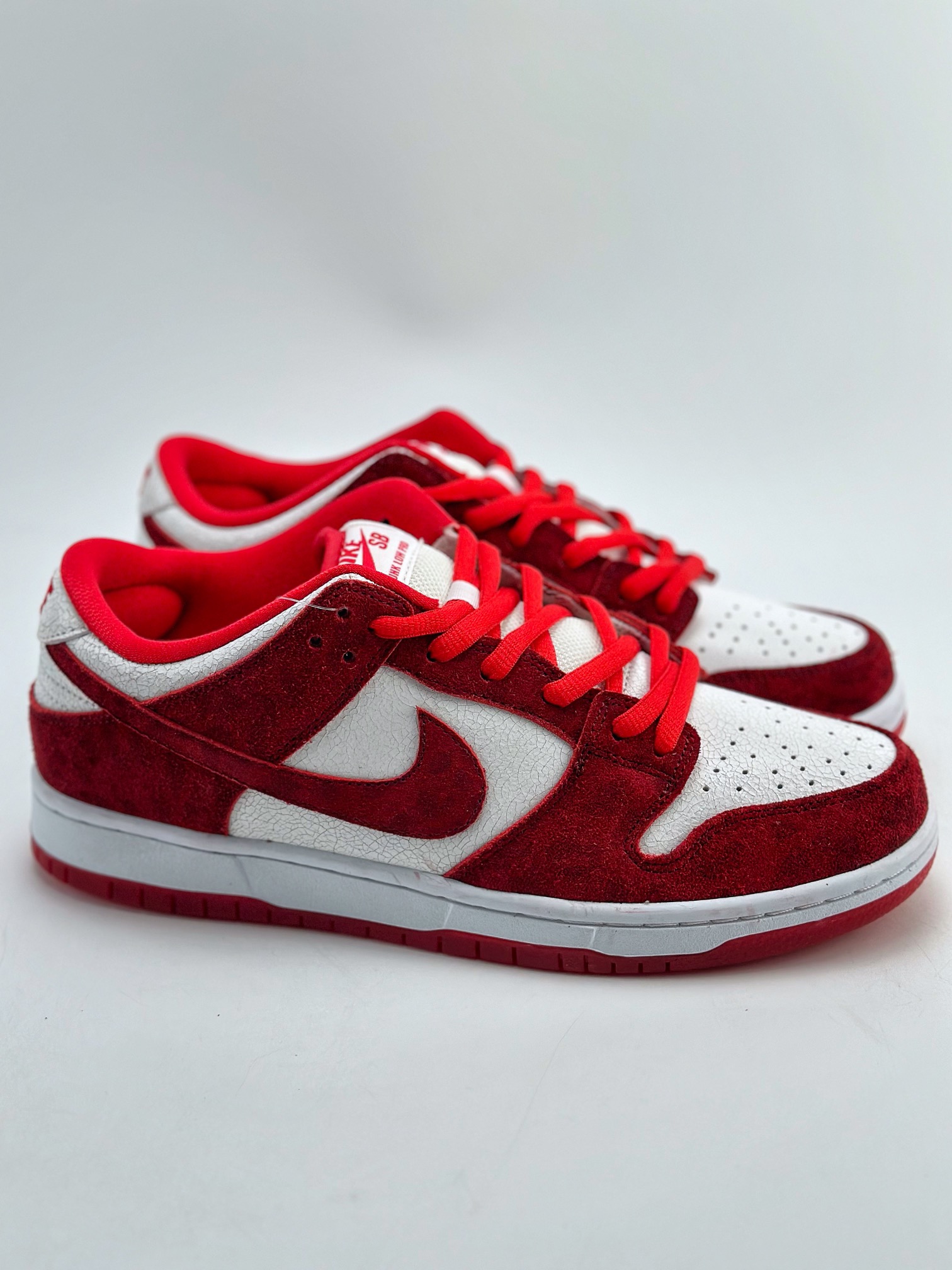 210 NIKE SB Dunk Low 白红爆裂纹 313170-662