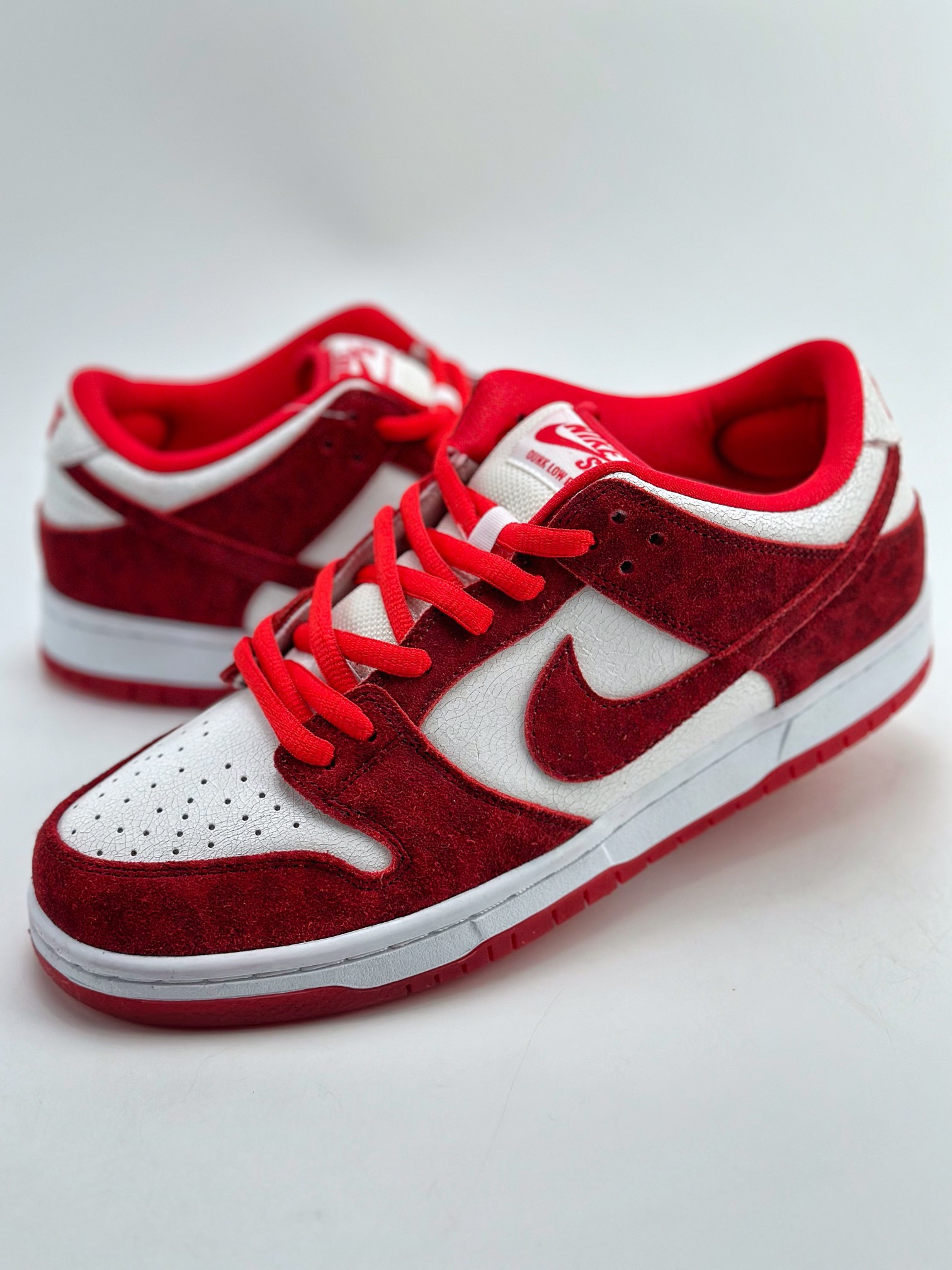 210 NIKE SB Dunk Low 白红爆裂纹 313170-662