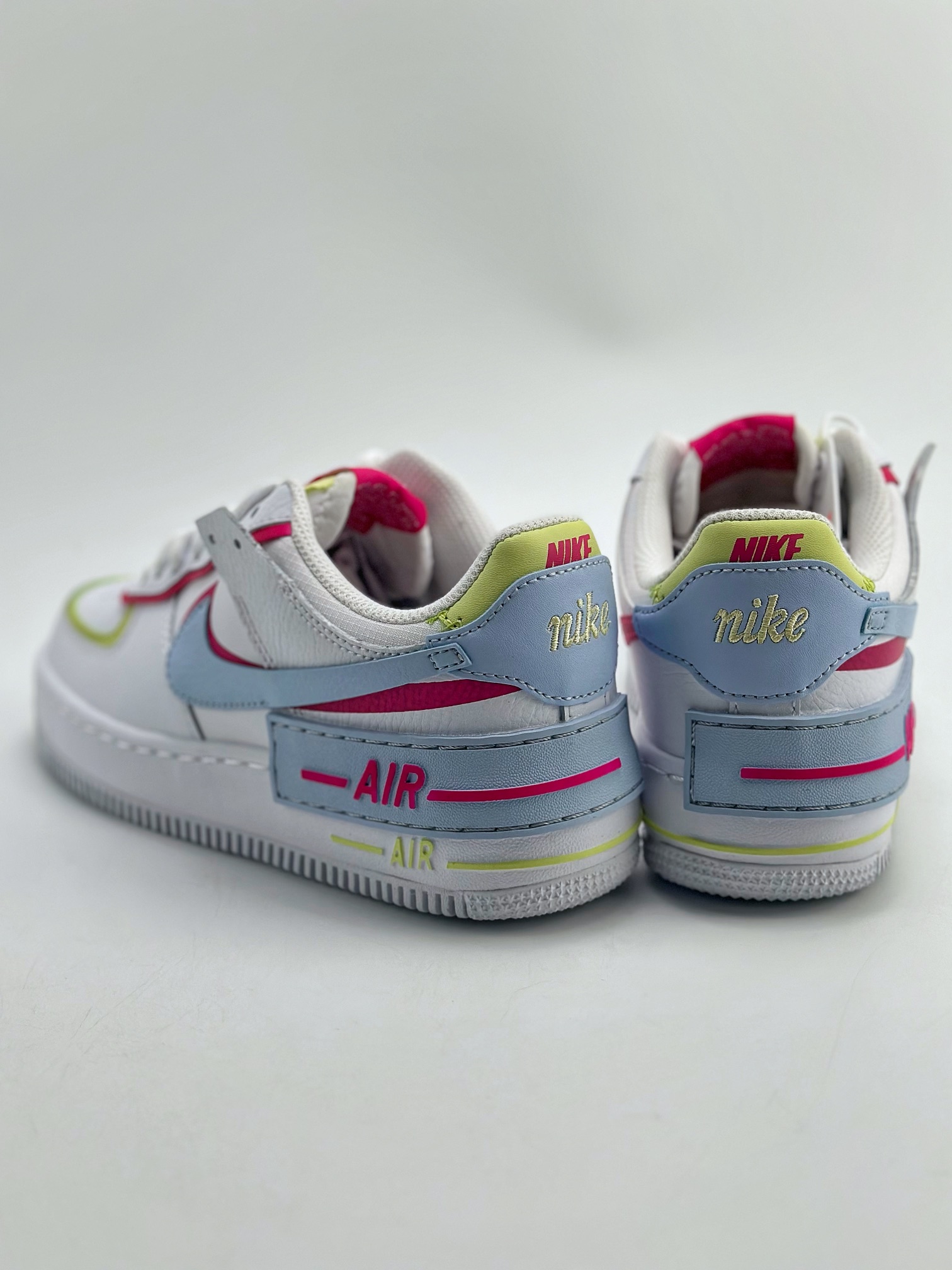 200 Nike Air Force 1 Low 07 Shadow 白红蓝马卡龙 FQ8885-100