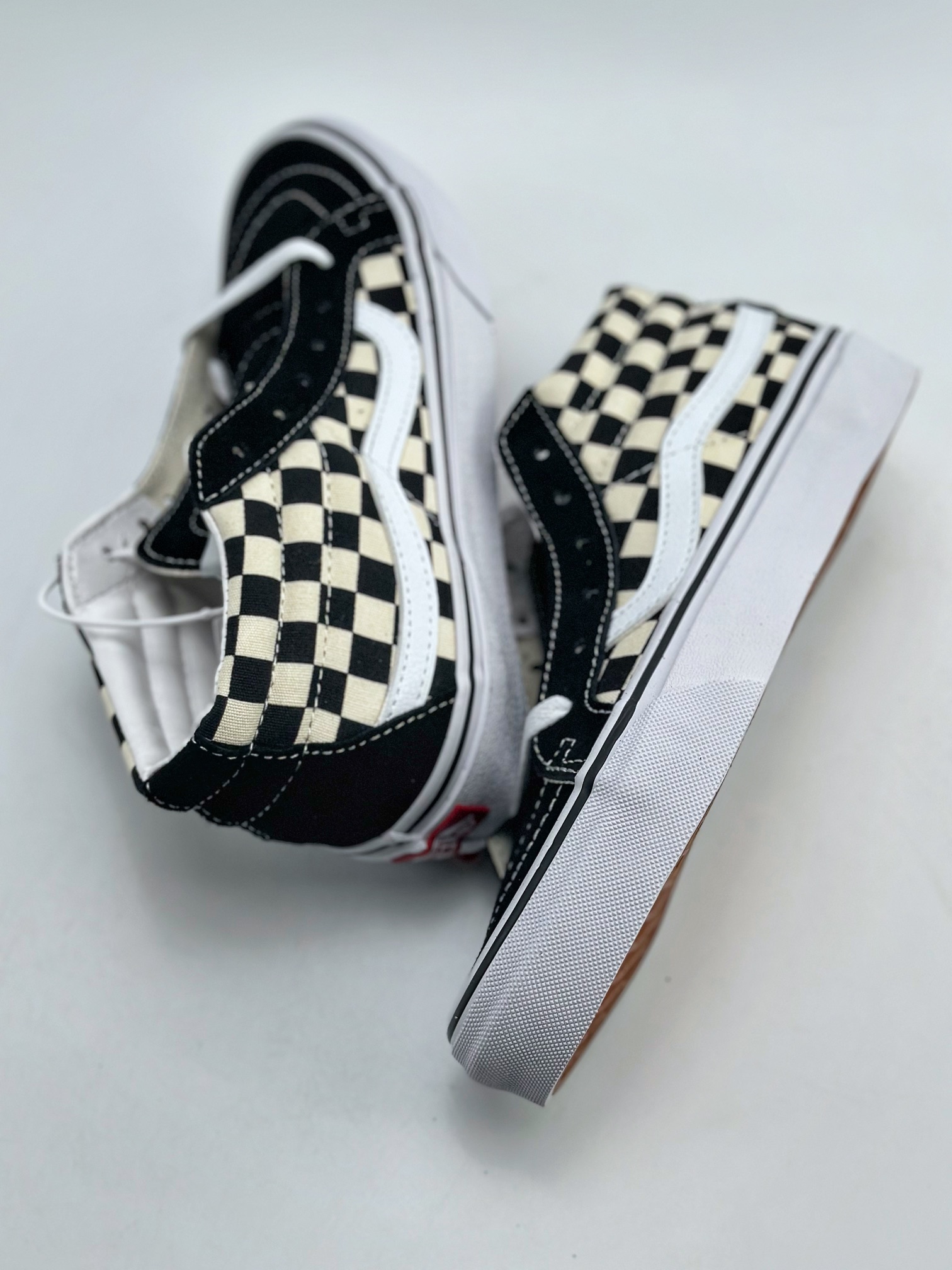 150 Vans Sk8-Mid 中帮系列 黑白棋盘格 VN0A391FQXH