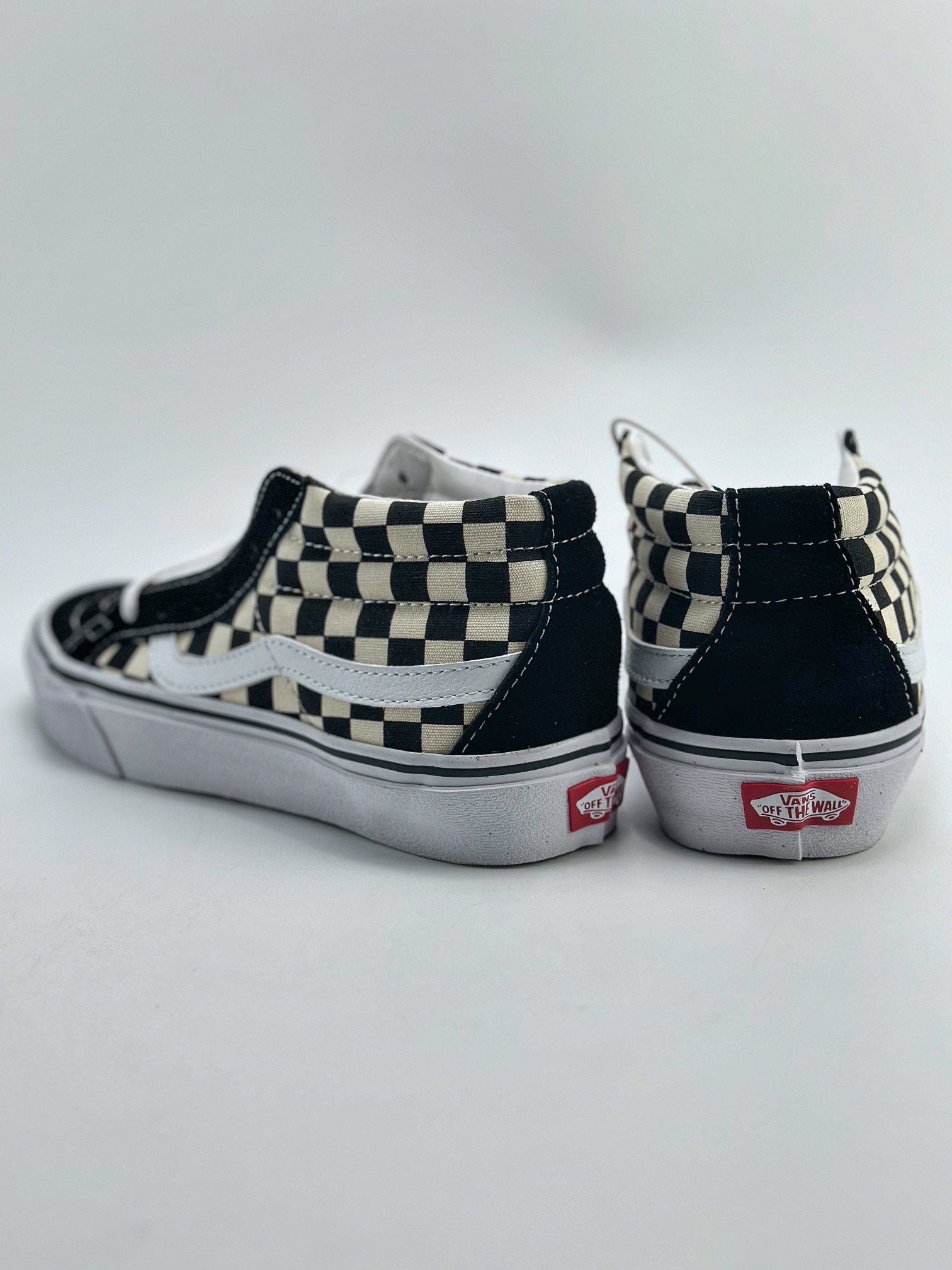 150 Vans Sk8-Mid 中帮系列 黑白棋盘格 VN0A391FQXH