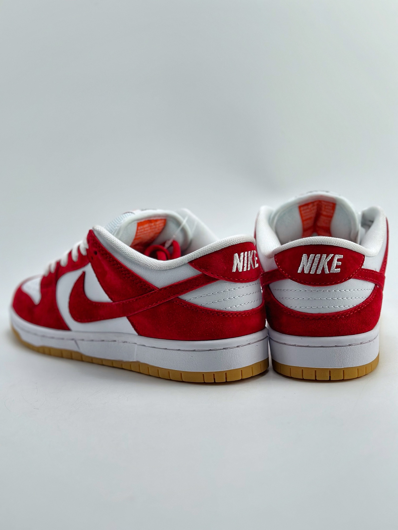 240 NIKE SB Dunk Low 生胶白红翻毛 FJ5464-600