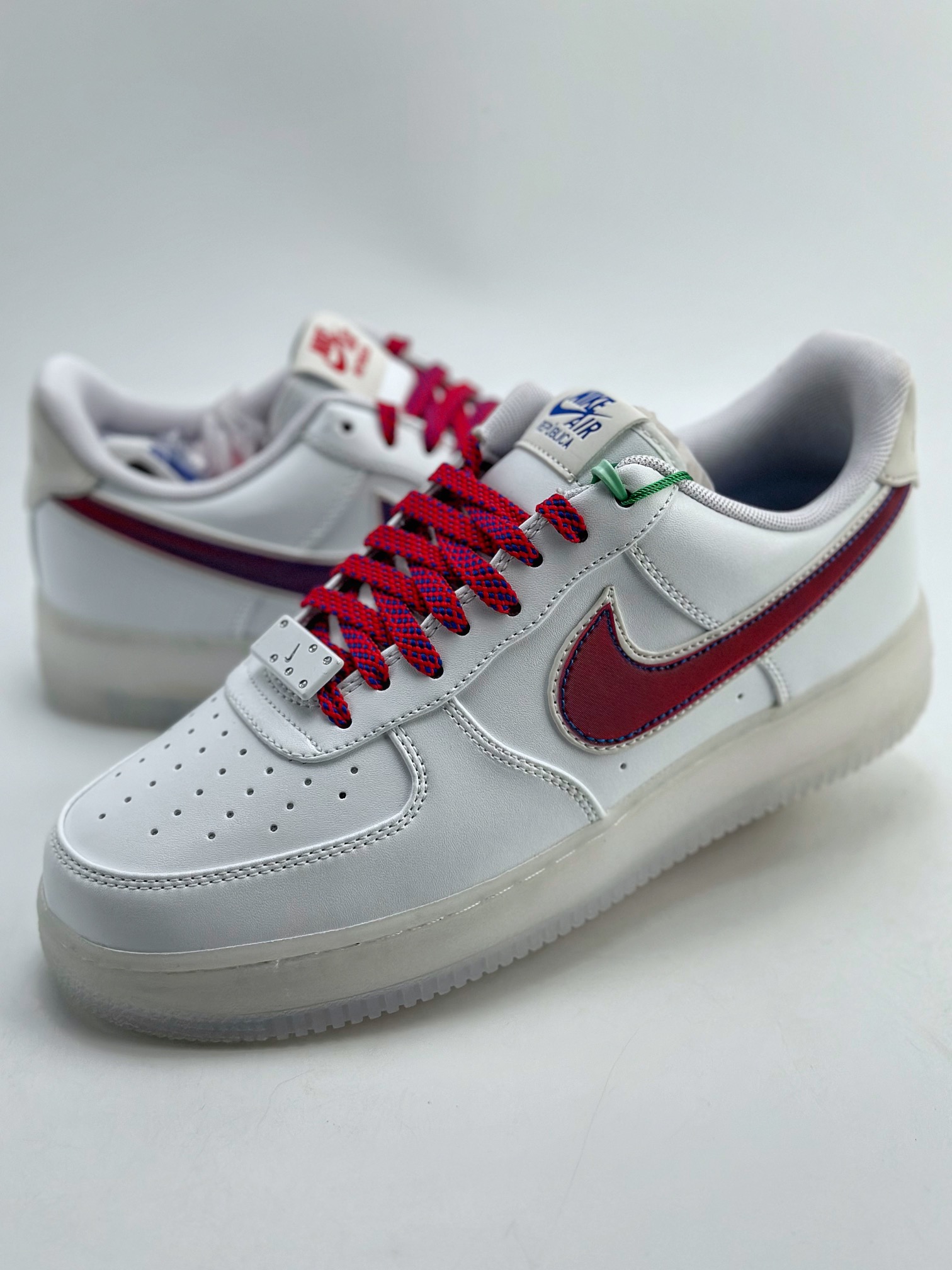 220 Nike Air Force 1 Low 07 “De Lo Mio” 多米尼加 “红蓝炫彩鸳鸯” BQ8448-100