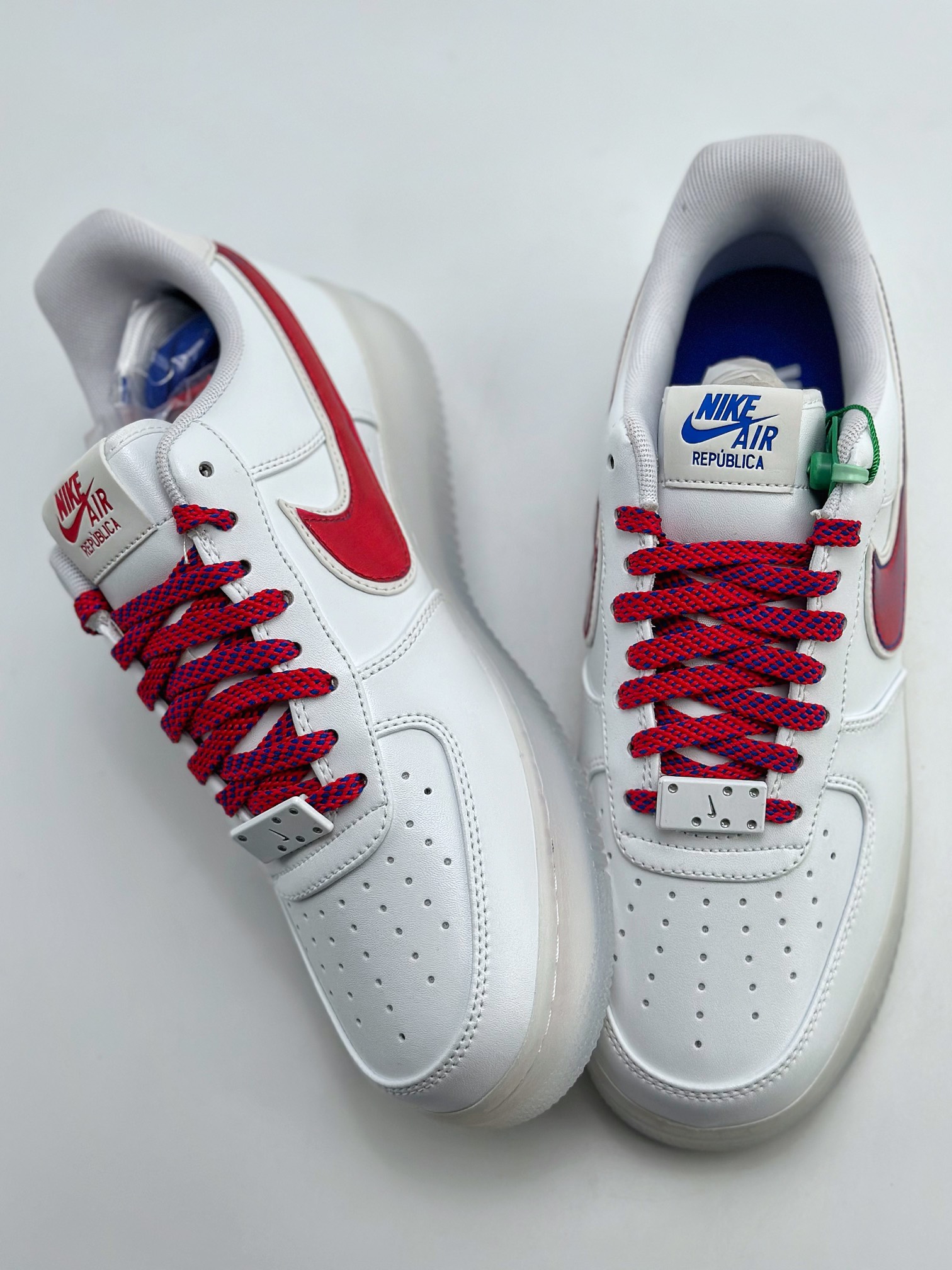 220 Nike Air Force 1 Low 07 "De Lo Mio" 多米尼加 “红蓝炫彩鸳鸯” BQ8448-100