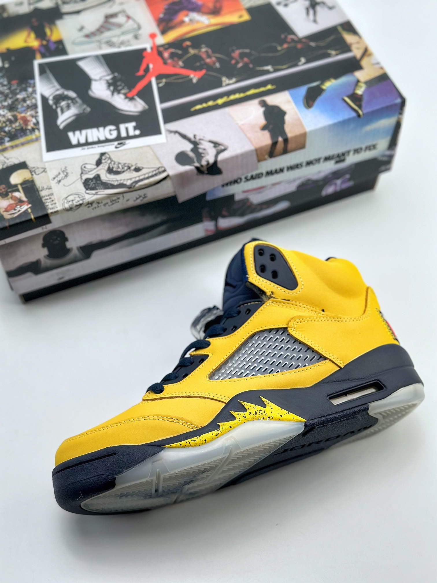 210 Air Jordan 5 Retro 5 SP Michigan 密歇根 CQ9541-704