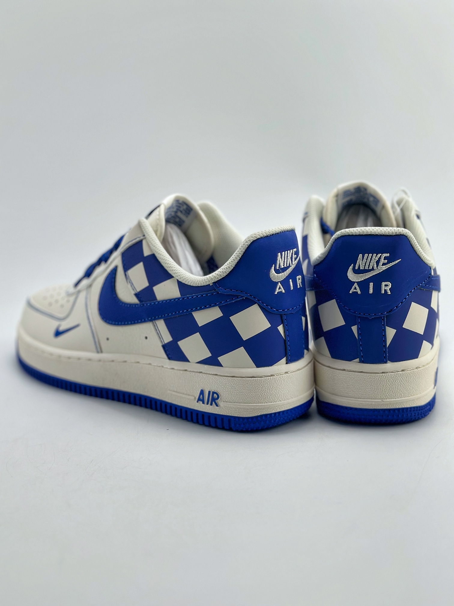 240 Nike Air Force 1 Low 07 白宝蓝棋盘 GZ5688-088