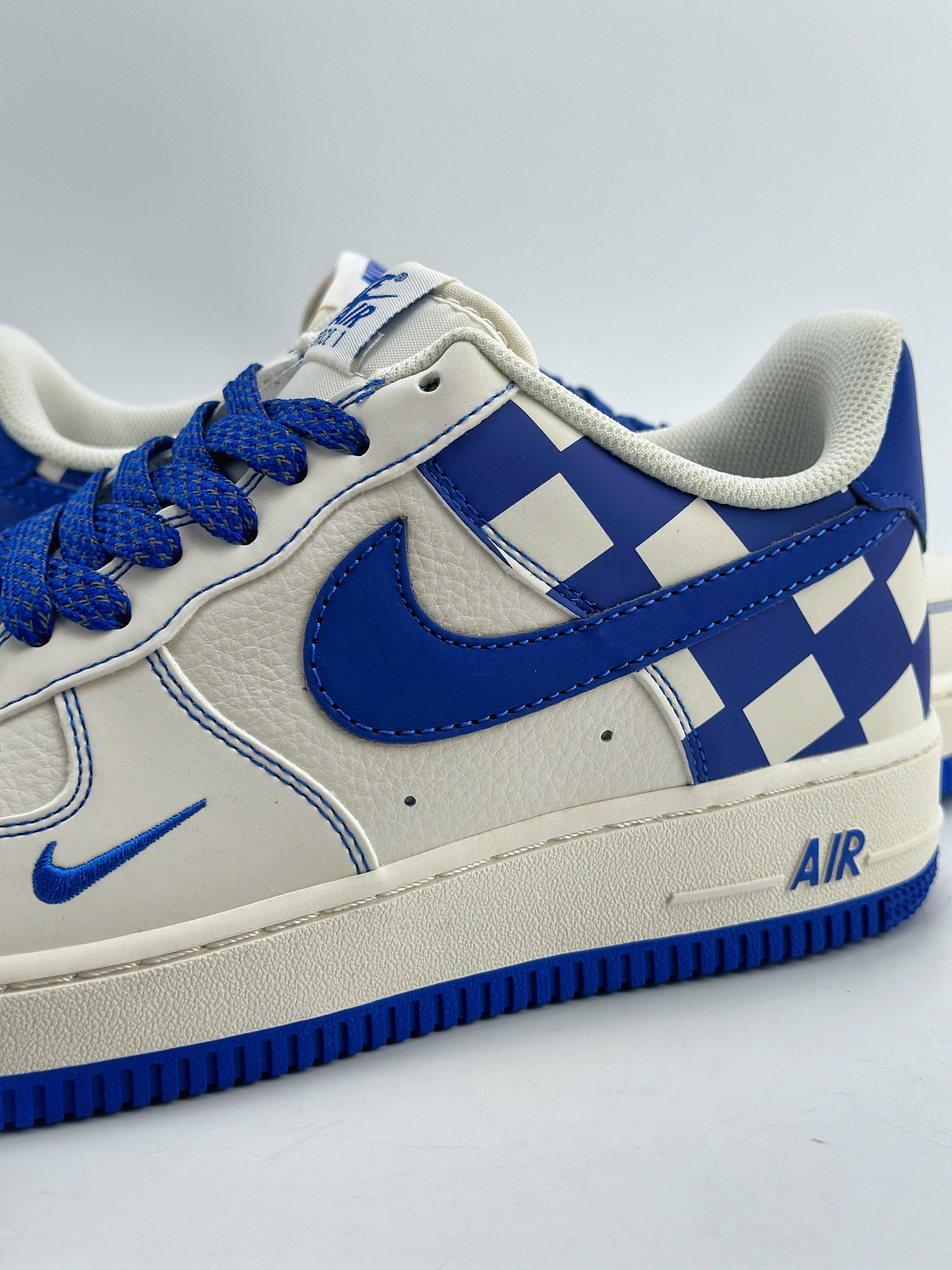 240 Nike Air Force 1 Low 07 白宝蓝棋盘 GZ5688-088