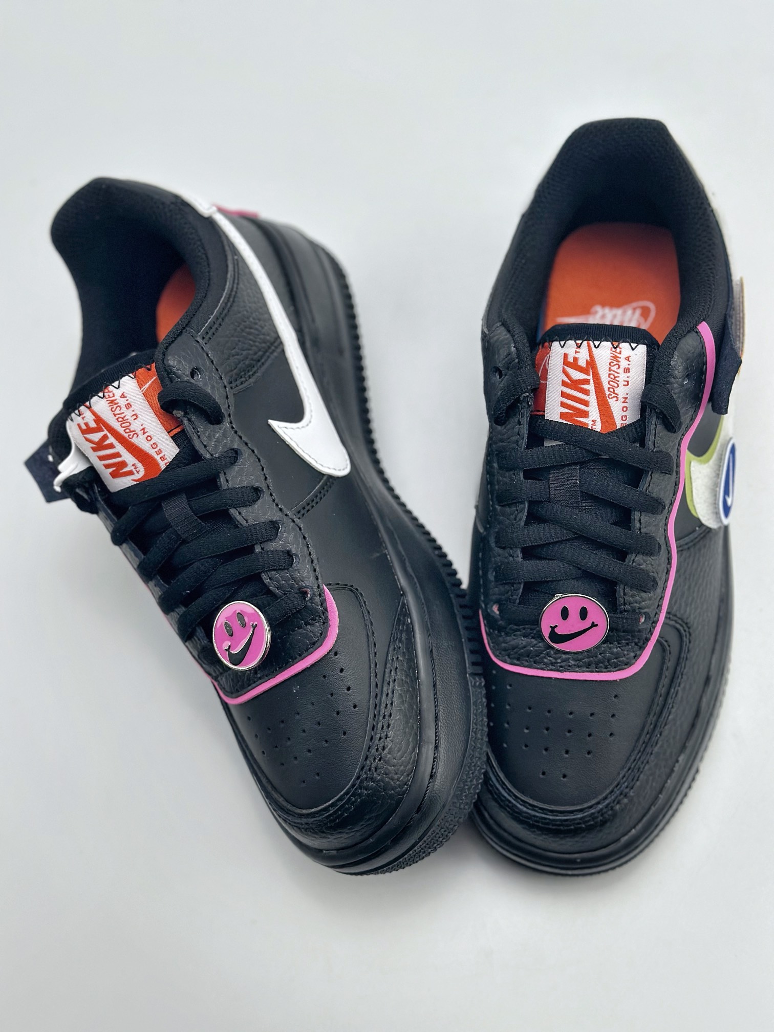 Nike Air Force 1 Low 07 Shadow Black Pink Macaron CU4743-001