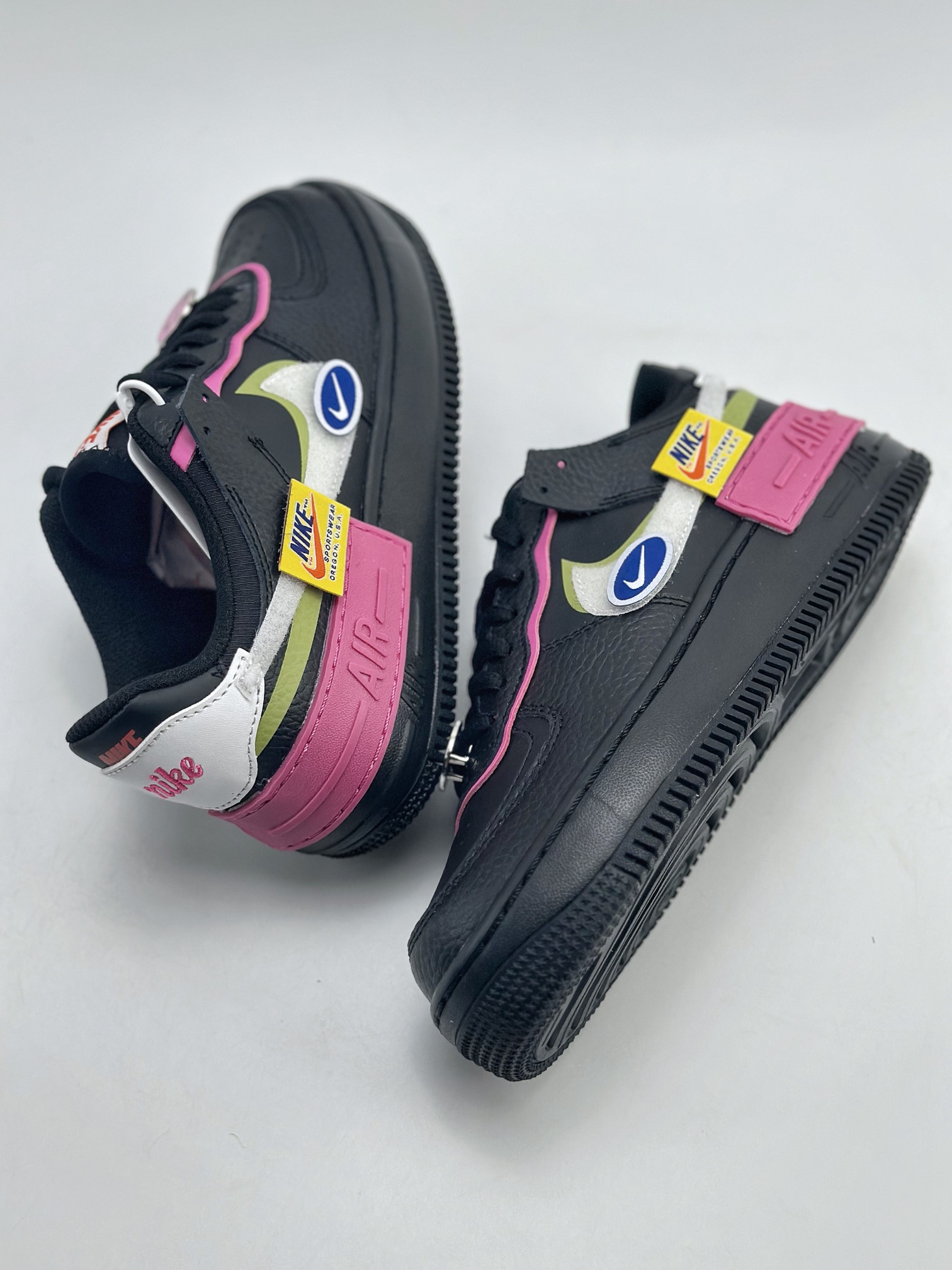 Nike Air Force 1 Low 07 Shadow Black Pink Macaron CU4743-001