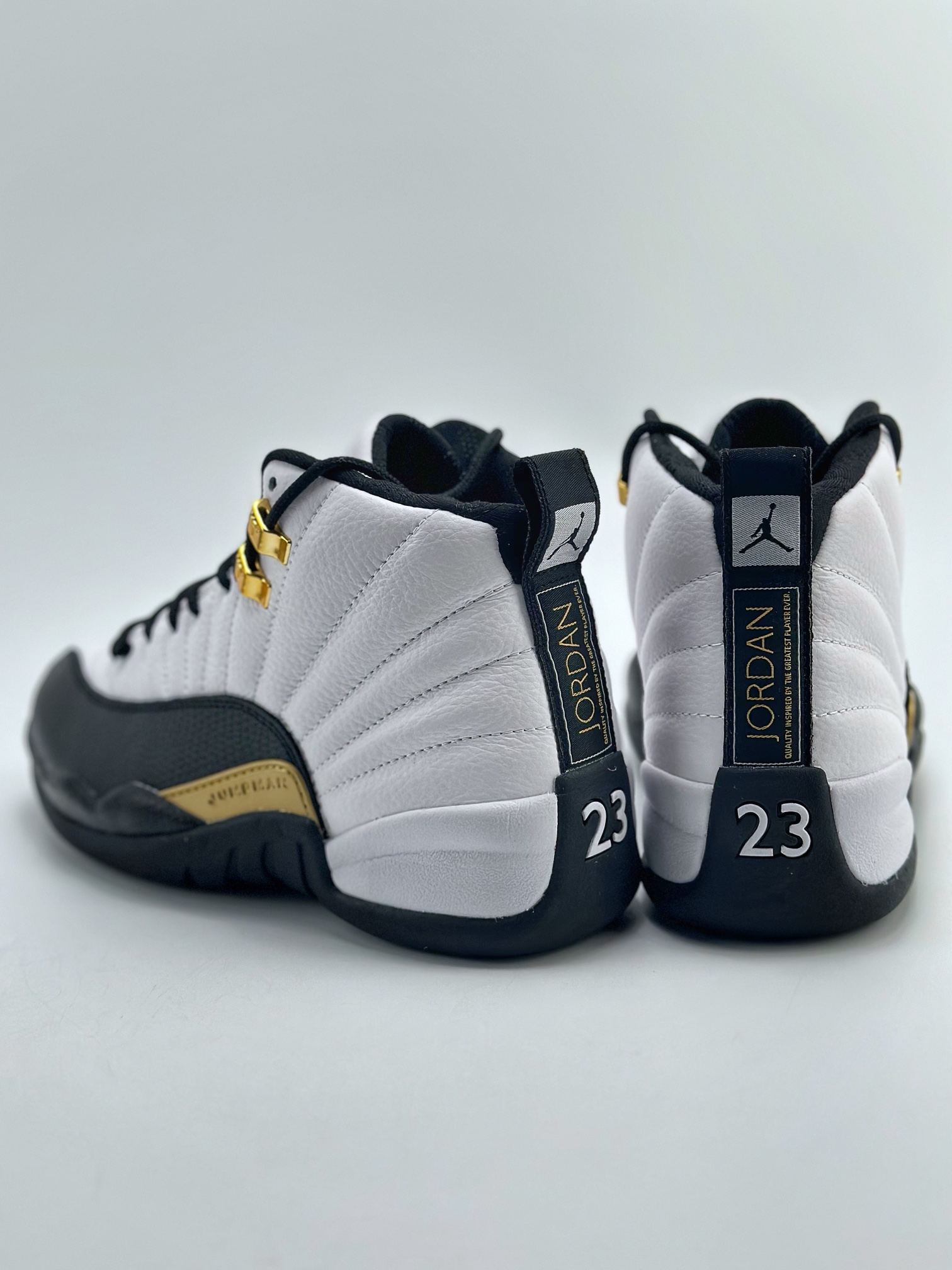 280 Air Jordan 12 "Royalty" 黑白金扣 AJ12乔12 男子文化篮球鞋 CT8013-170