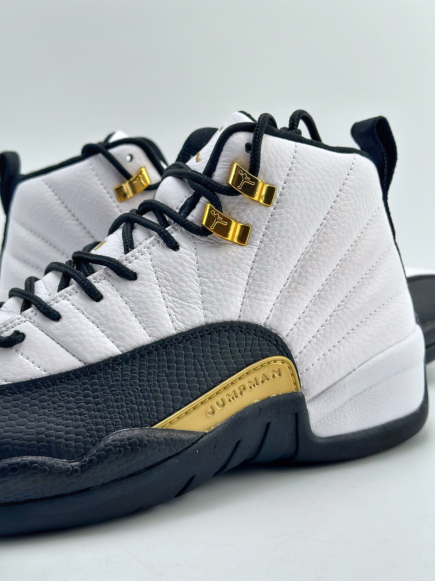 280 Air Jordan 12 "Royalty" 黑白金扣 AJ12乔12 男子文化篮球鞋 CT8013-170