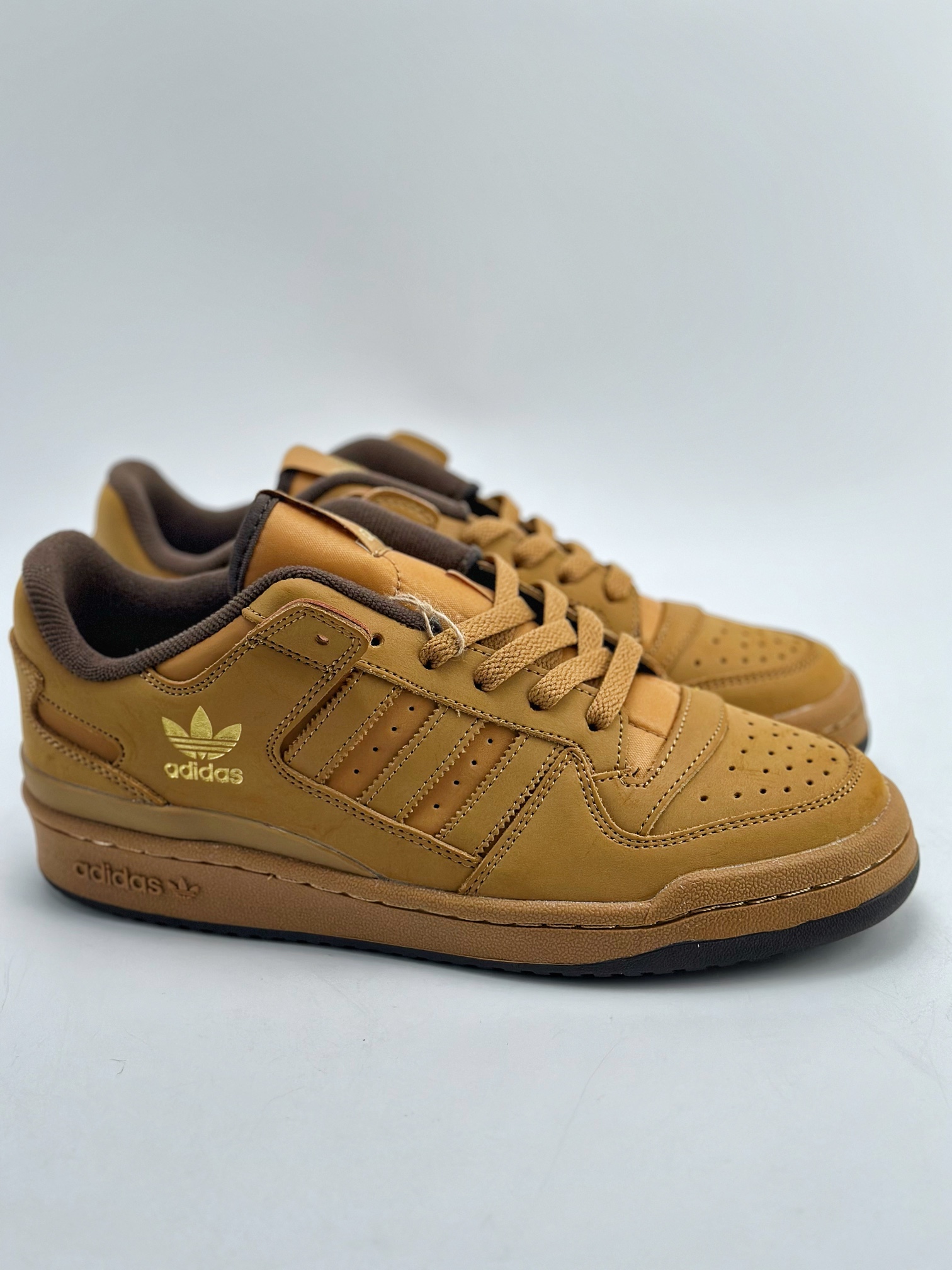 Overseas channel version original box original label Adidas Forum Low CL clover low-top classic Velcro retro sneakers ID09896