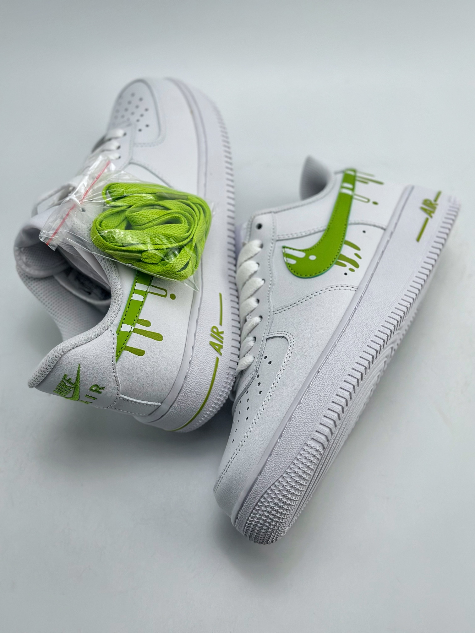 220 Nike Air Force 1 Low 07 白绿涂鸦 CW2288-209