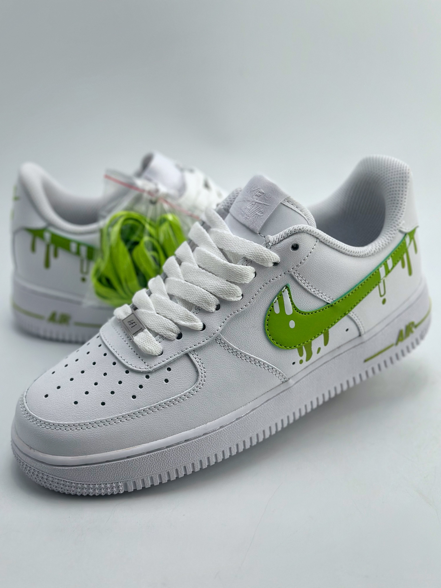 220 Nike Air Force 1 Low 07 白绿涂鸦 CW2288-209