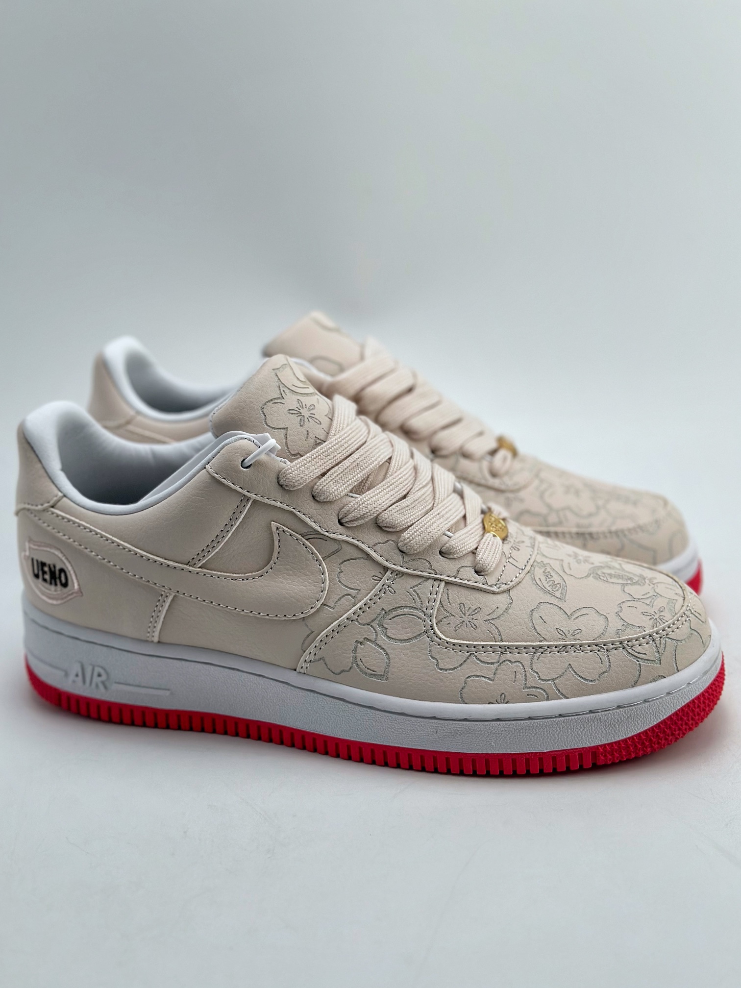 240 Nike Air Force 1 Low 07 Ueno Saku灰白红2005 309360-001