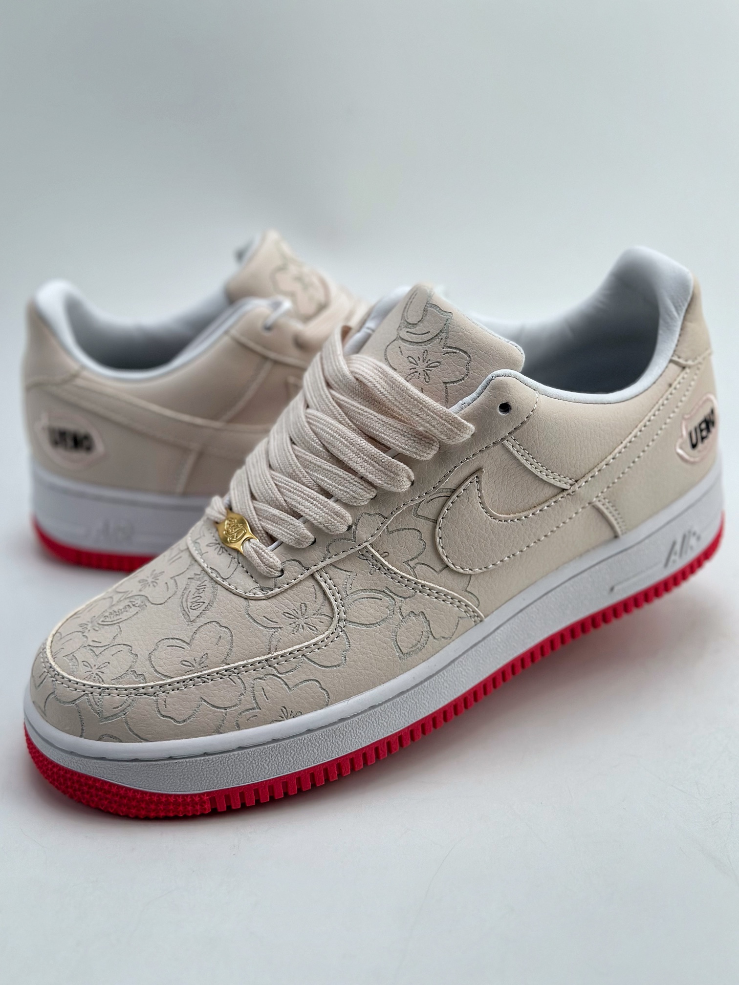 240 Nike Air Force 1 Low 07 Ueno Saku灰白红2005 309360-001