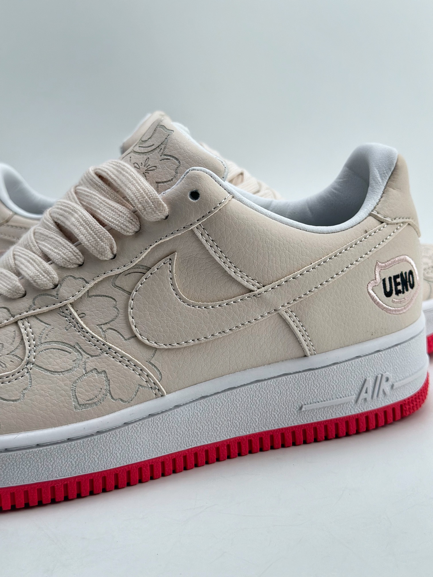 240 Nike Air Force 1 Low 07 Ueno Saku灰白红2005 309360-001