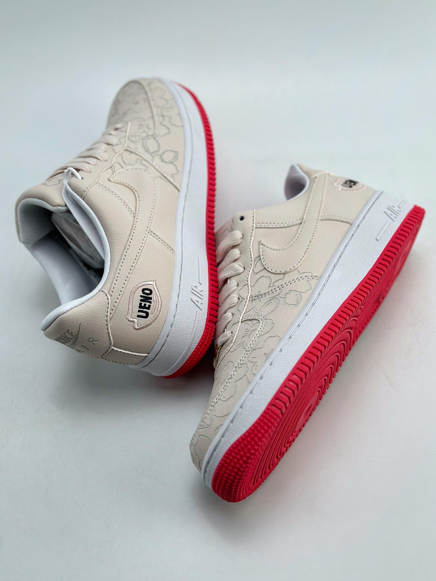 240 Nike Air Force 1 Low 07 Ueno Saku灰白红2005 309360-001