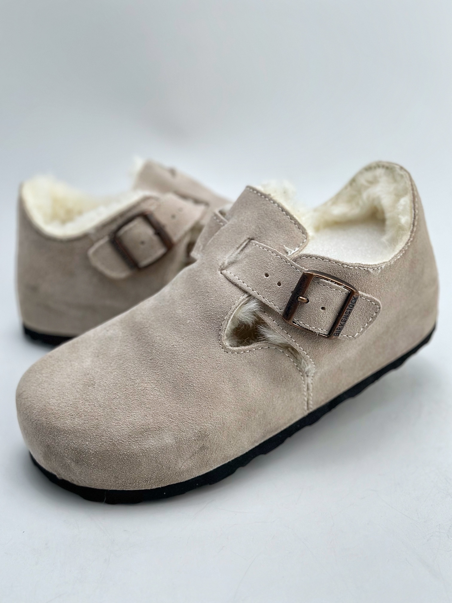 260 Birkenstock Boston VL 勃肯软木底包头鞋子加绒版