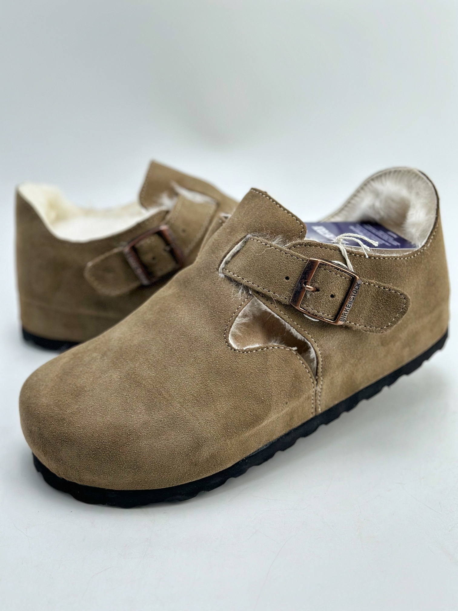 260 Birkenstock Boston VL 勃肯软木底包头鞋子加绒版