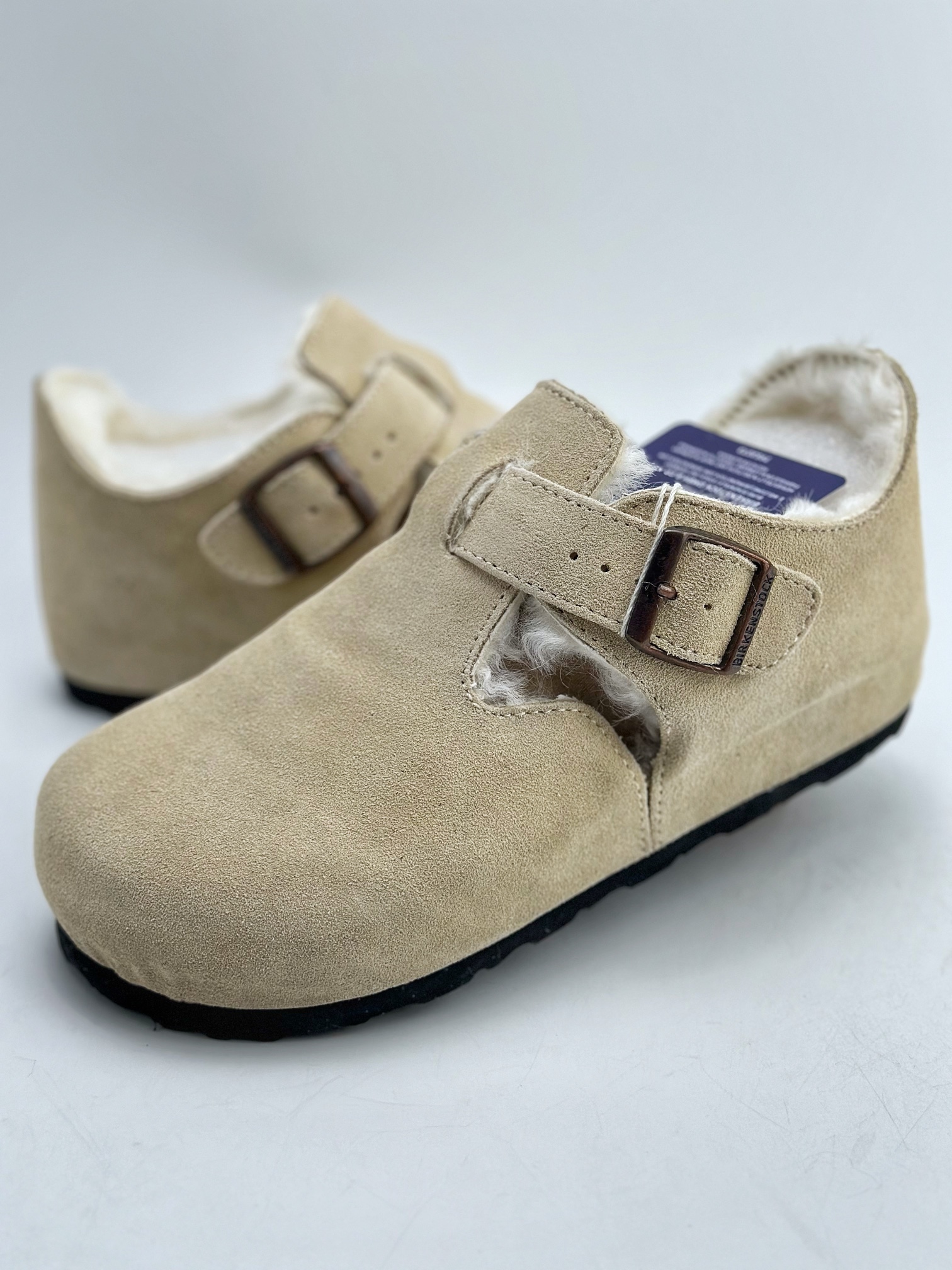 260 Birkenstock Boston VL 勃肯软木底包头鞋子加绒版