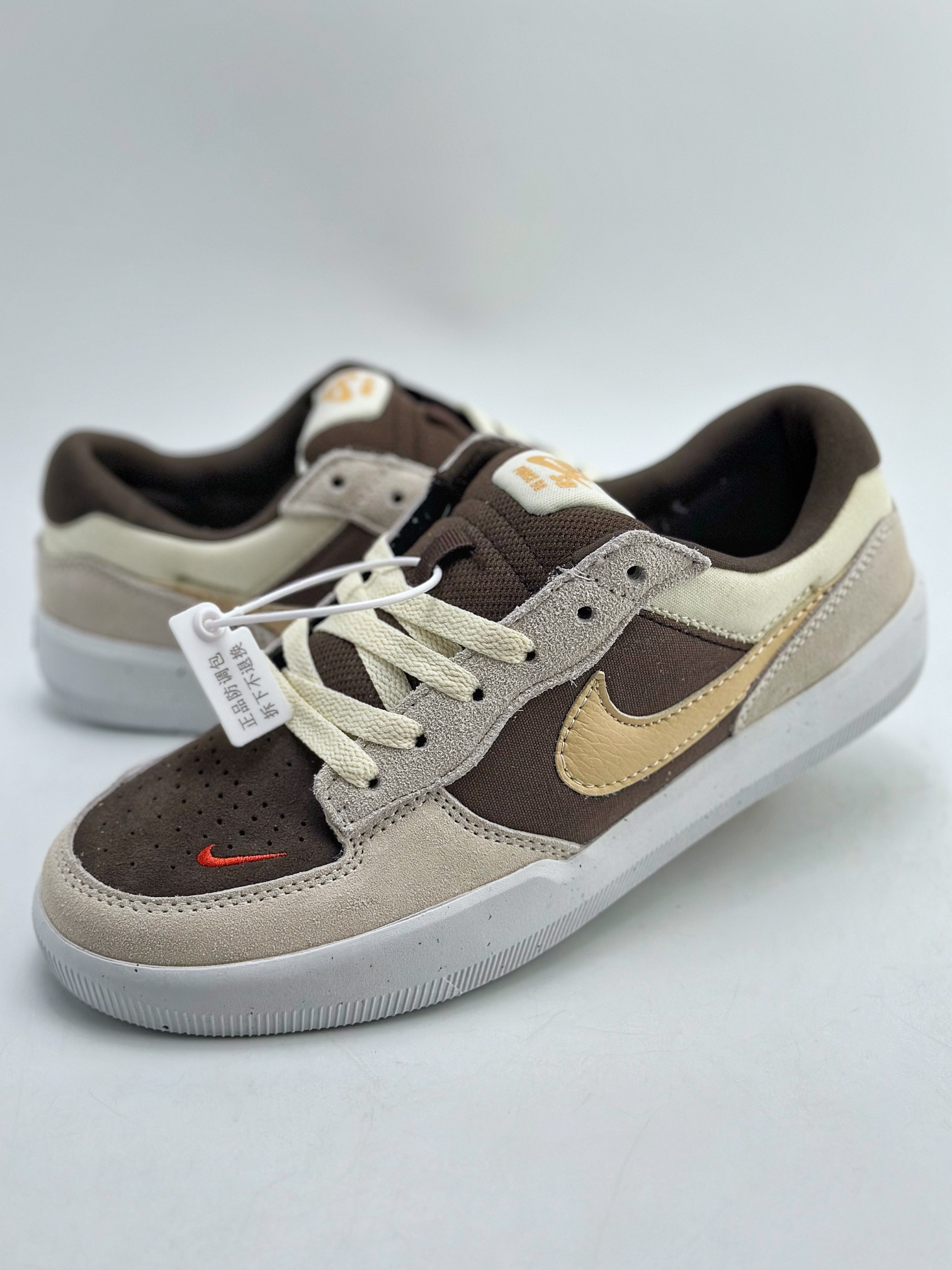 160 耐克Nike SB Force 58 纯原版本 硫化杯底 传统篮球风格 FV8104-221