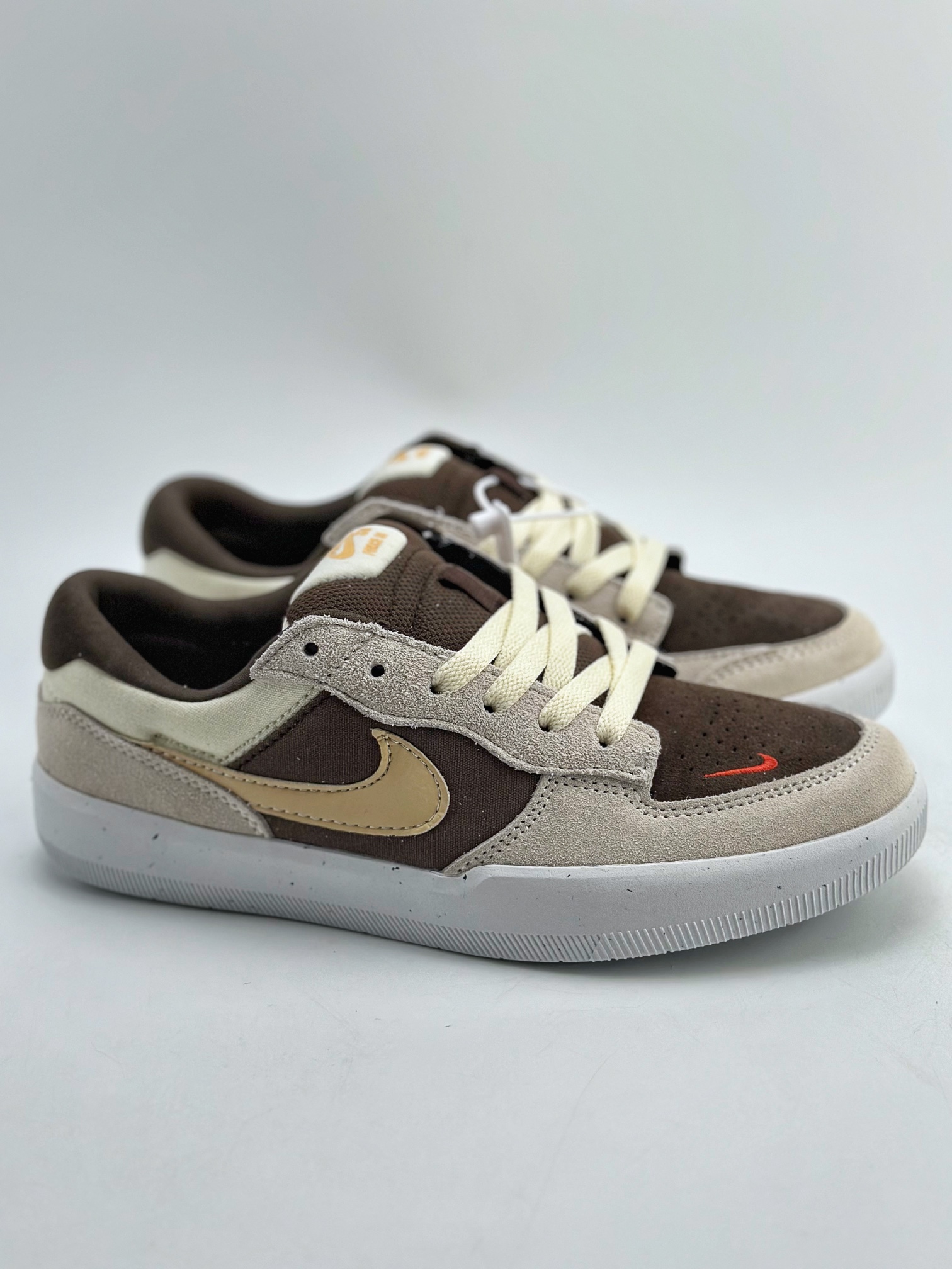 160 耐克Nike SB Force 58 纯原版本 硫化杯底 传统篮球风格 FV8104-221