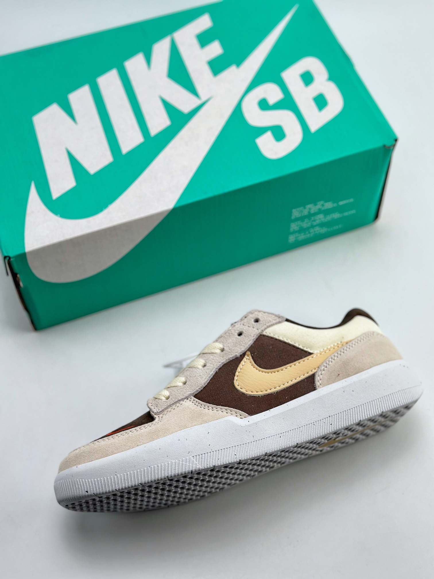 160 耐克Nike SB Force 58 纯原版本 硫化杯底 传统篮球风格 FV8104-221