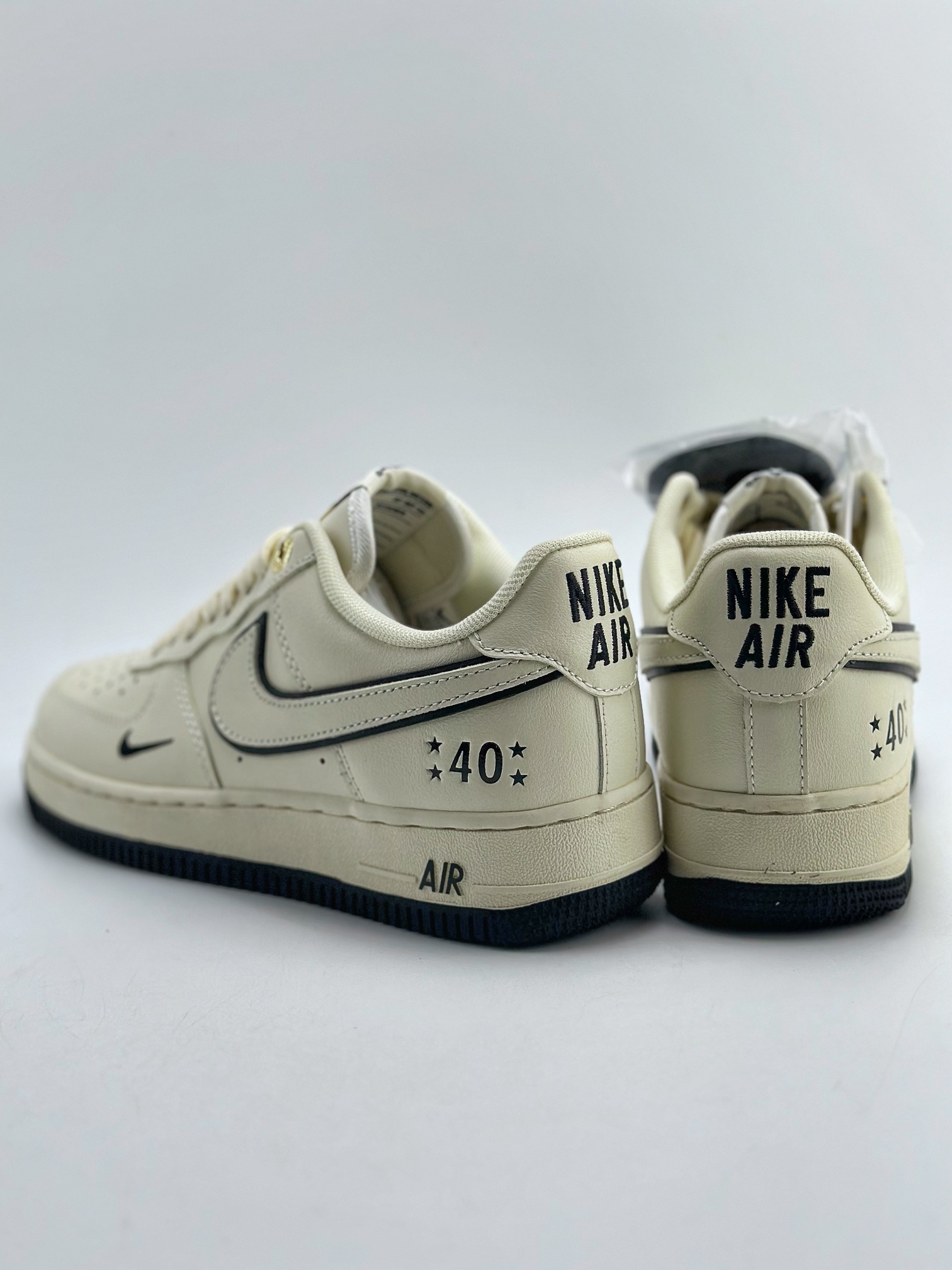 Nike Air Force 1 Low 07 40周年米黄黑 DQ7658-108