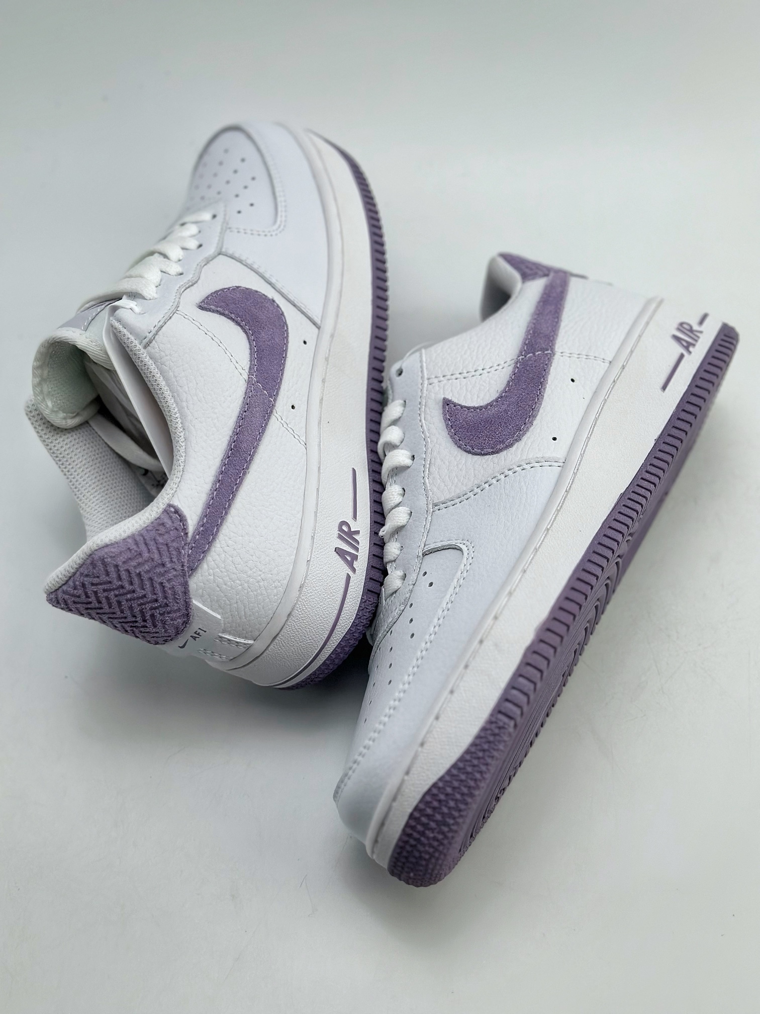 220 Nike Air Force 1 Low 07 白紫毛勾 CN2873-108