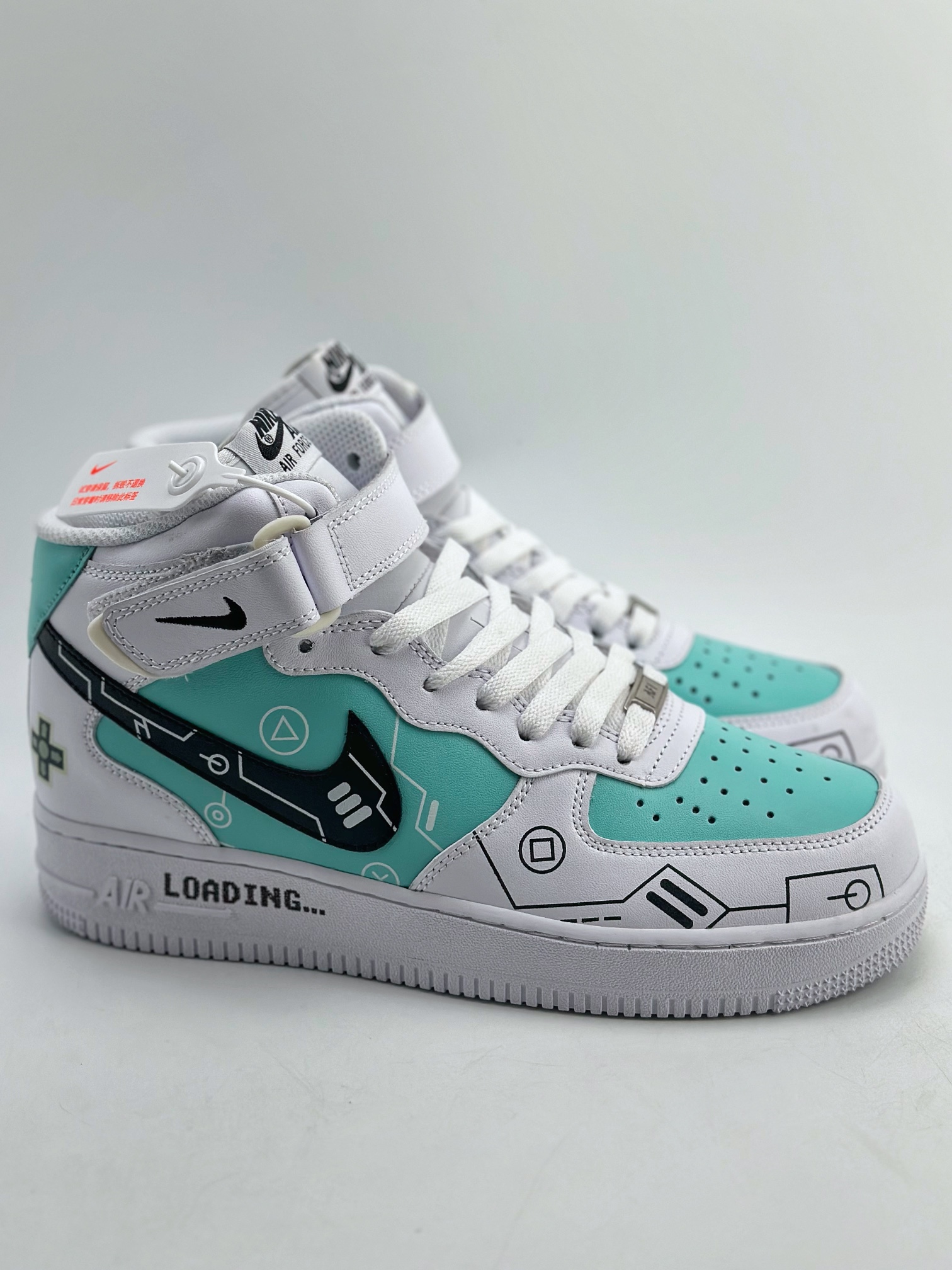 280 Nike Air Force 1 Mid 07 电玩涂鸦  CW2288-116