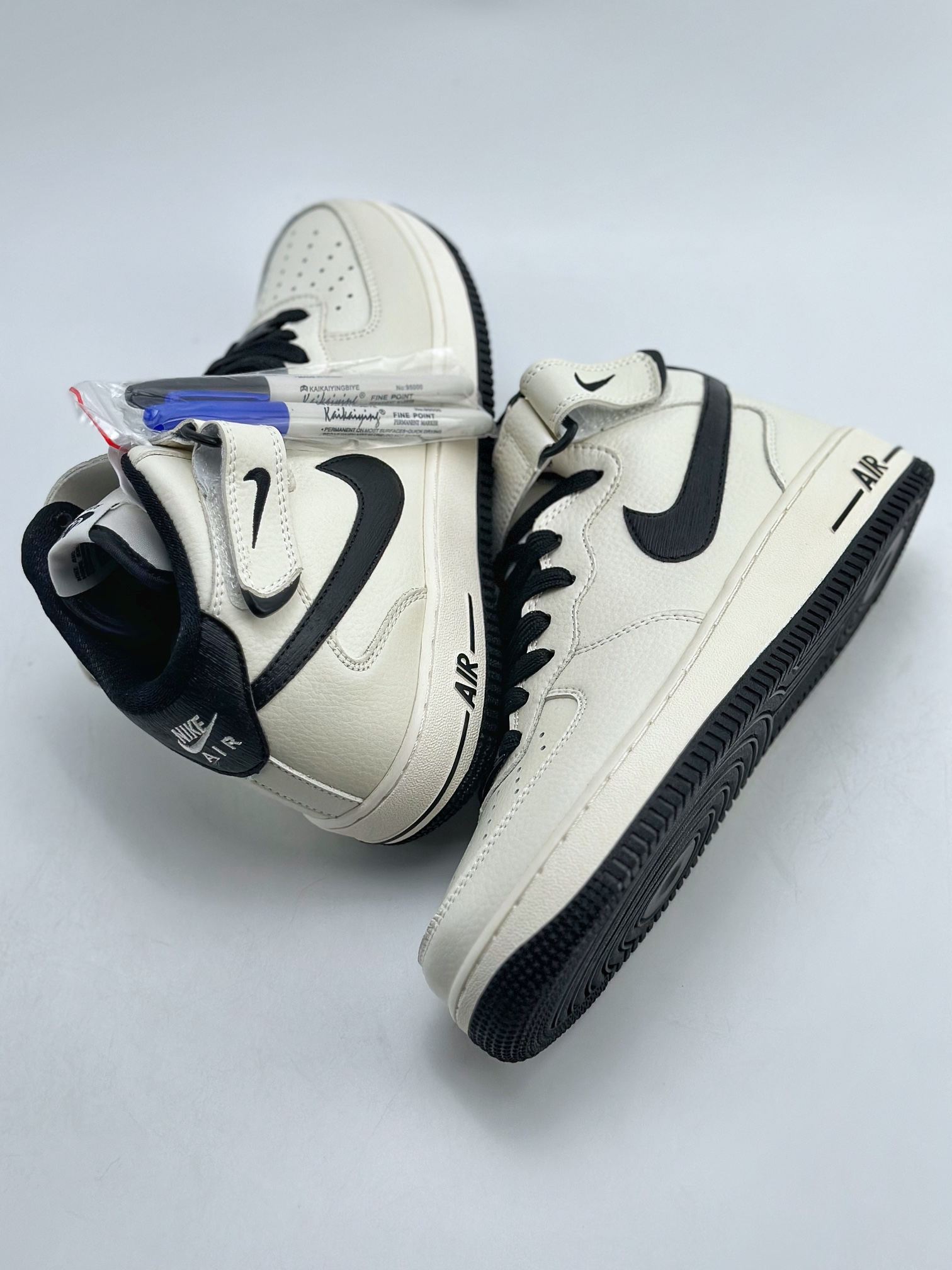 260 Nike Air Force 1 Mid 07 米黑 PA0920-308