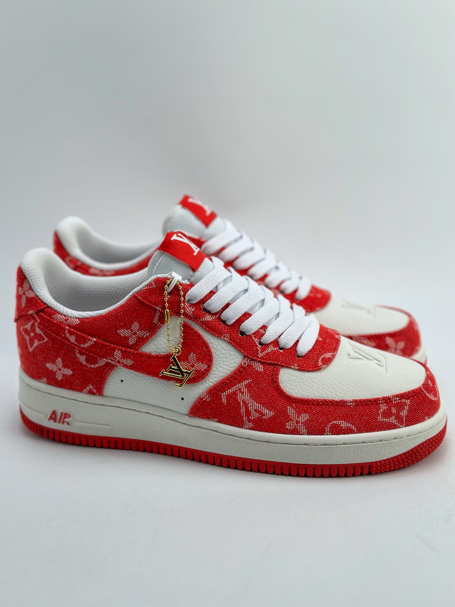 240 Nike Air Force 1 Low 07 x Louis Vuitton 印花牛仔