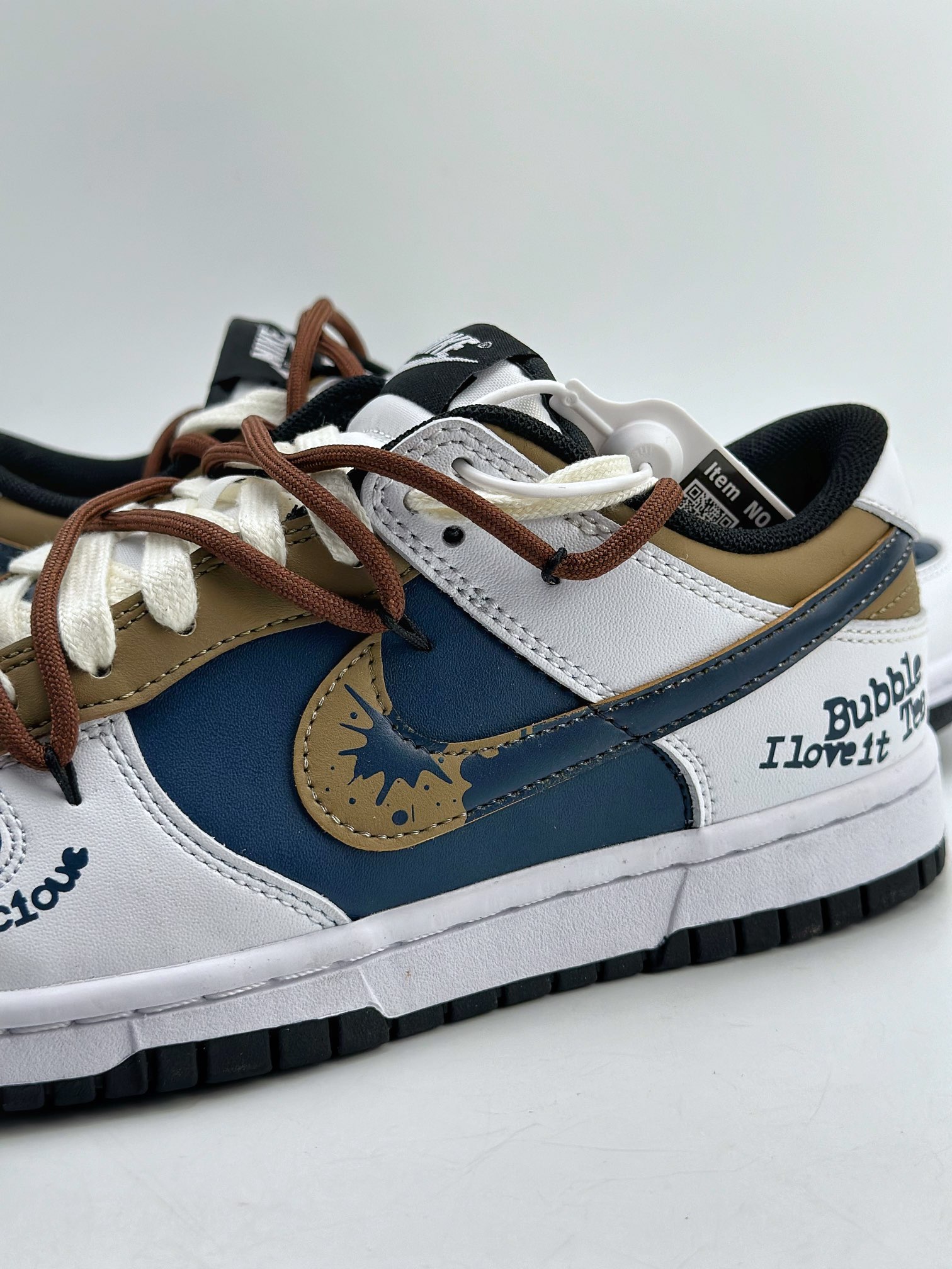 220 NIKE SB Dunk Low 黑糖奶茶绑带  DD1391-100