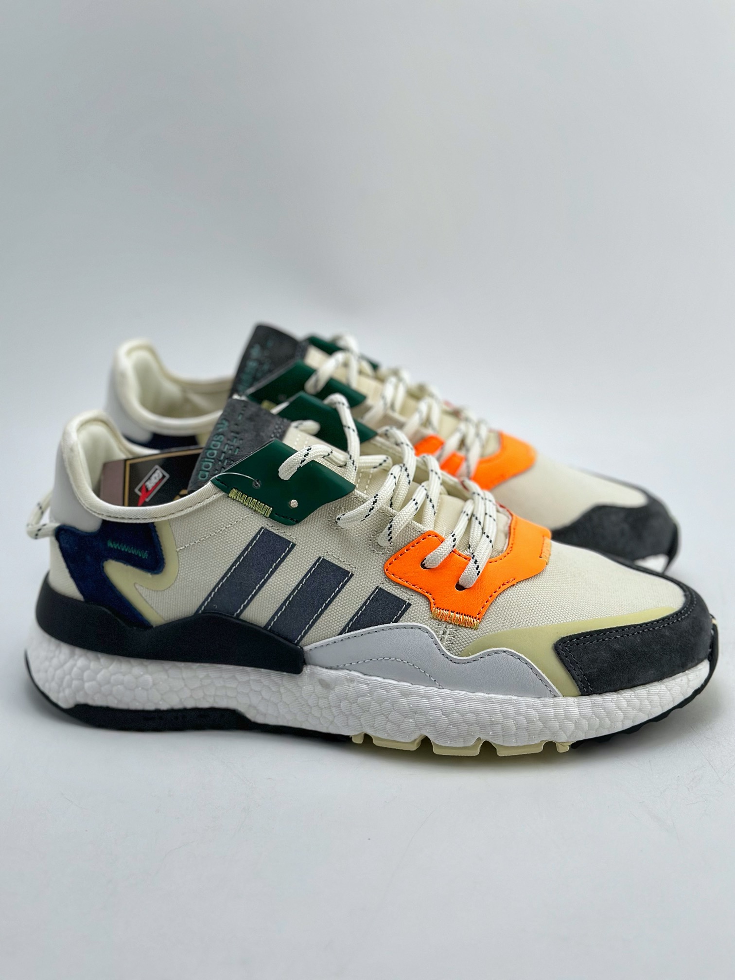 180 Adidas   Nite Jogger 2019 Boost 三叶草 联名夜行者 复古跑鞋 IE1929