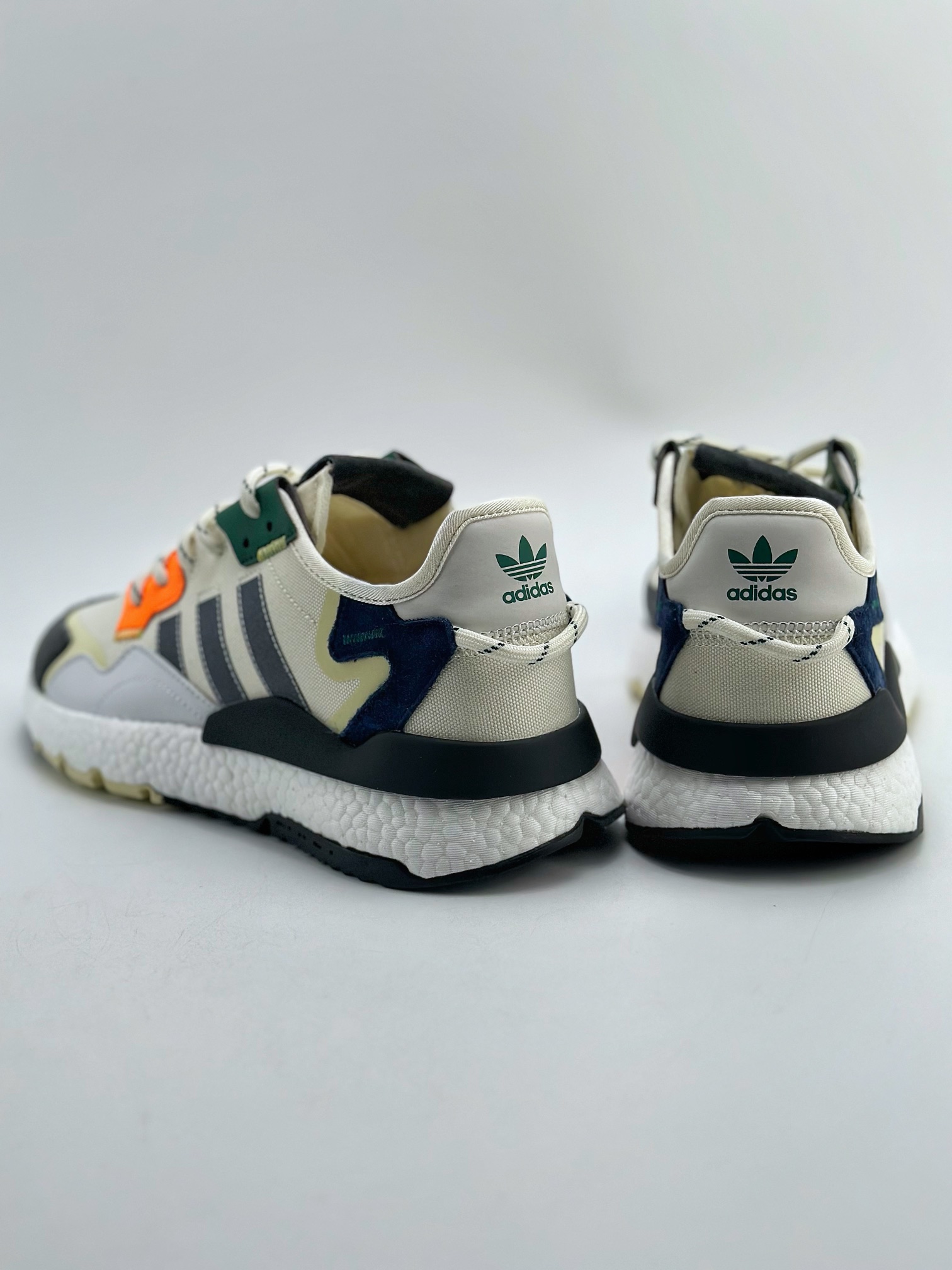 180 Adidas   Nite Jogger 2019 Boost 三叶草 联名夜行者 复古跑鞋 IE1929