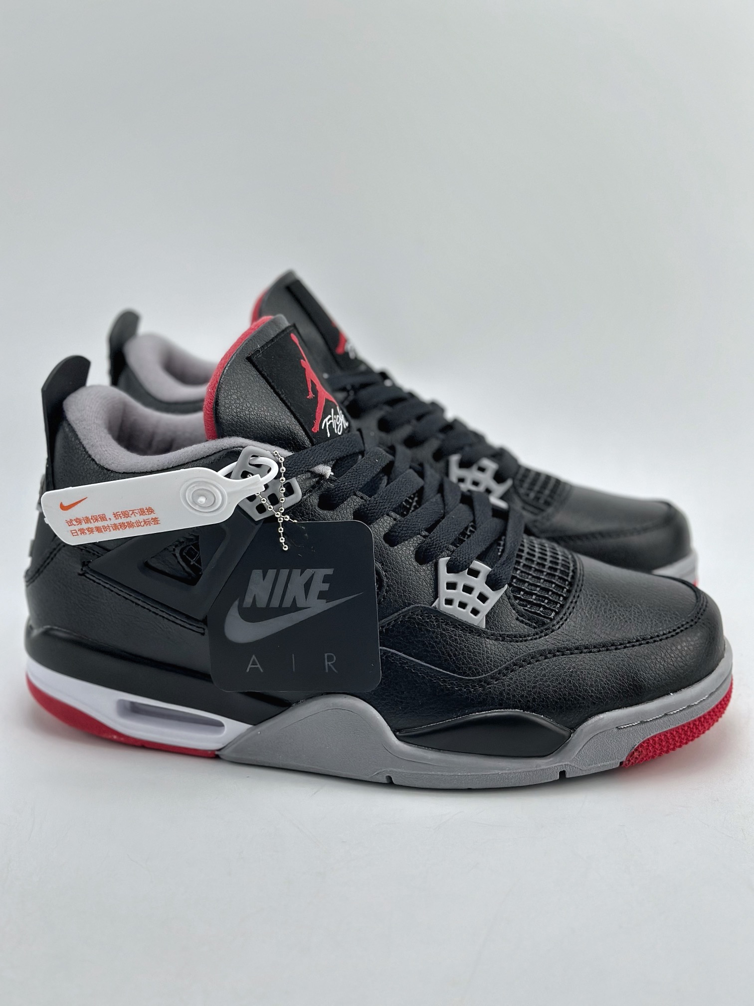 Air Jordan 4 Retro ¡±Bred Reimagined¡± Black and Red 2024 Edition FV5029-006