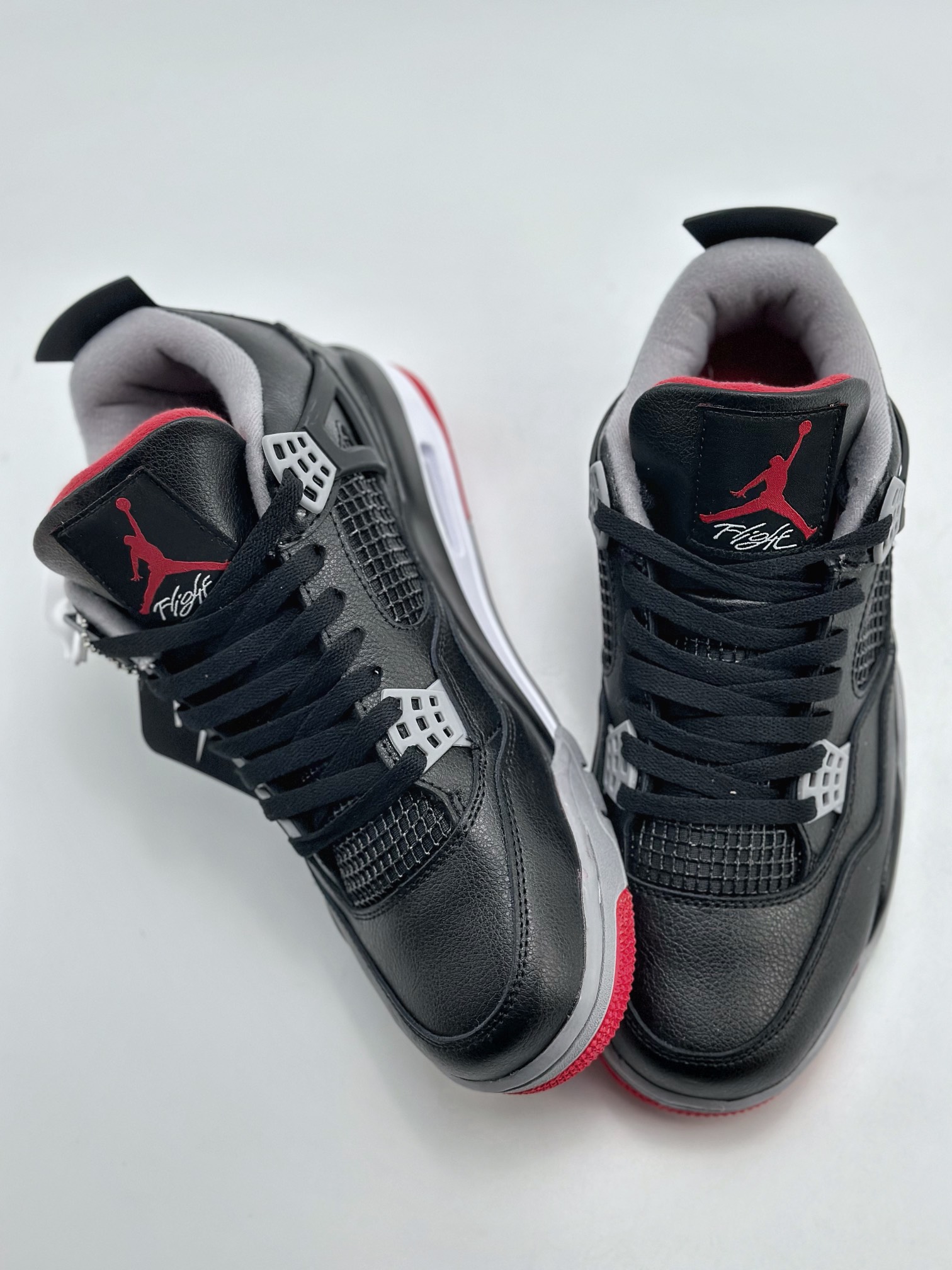 Air Jordan 4 Retro ¡±Bred Reimagined¡± Black and Red 2024 Edition FV5029-006