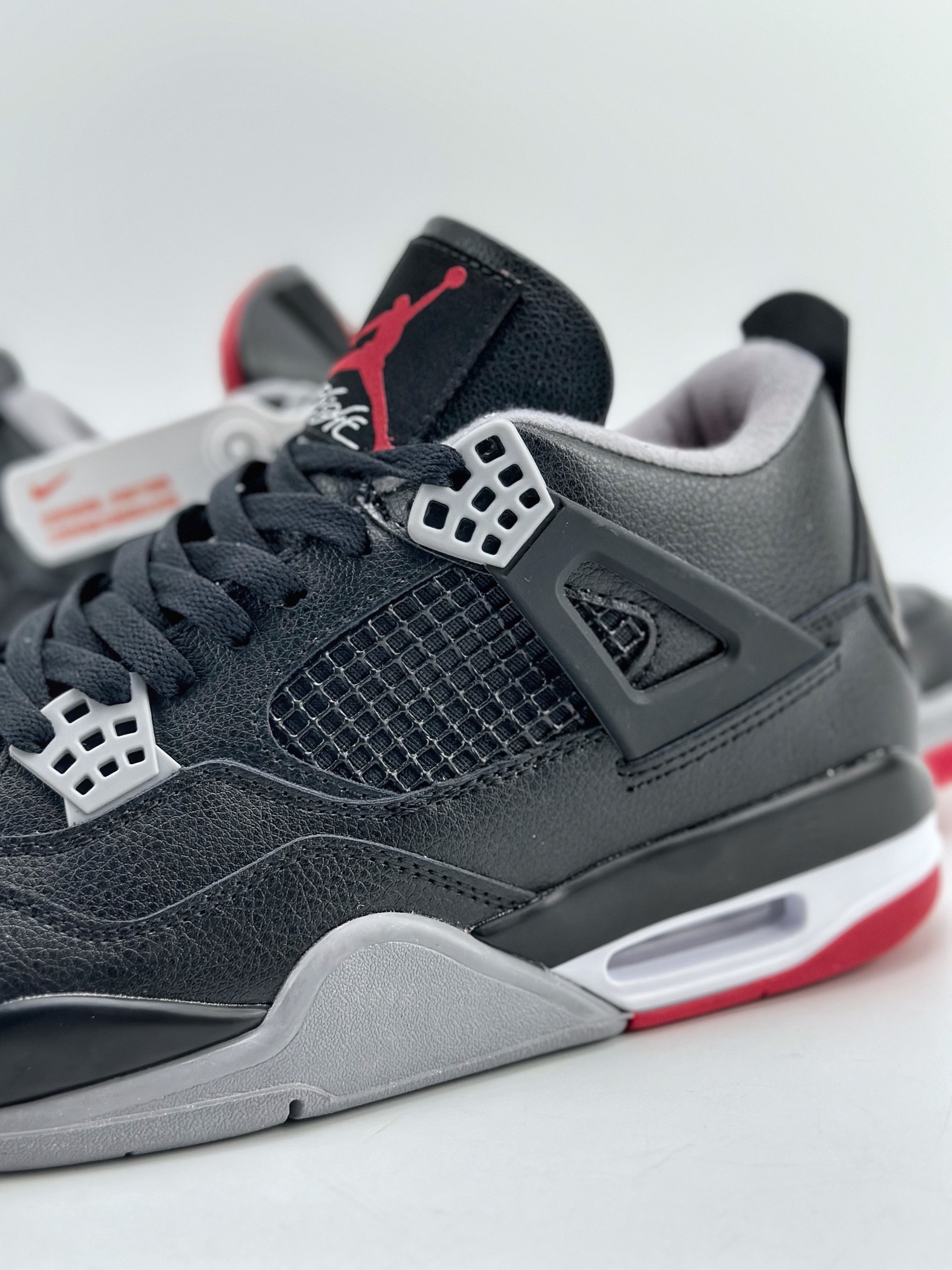 Air Jordan 4 Retro ¡±Bred Reimagined¡± Black and Red 2024 Edition FV5029-006