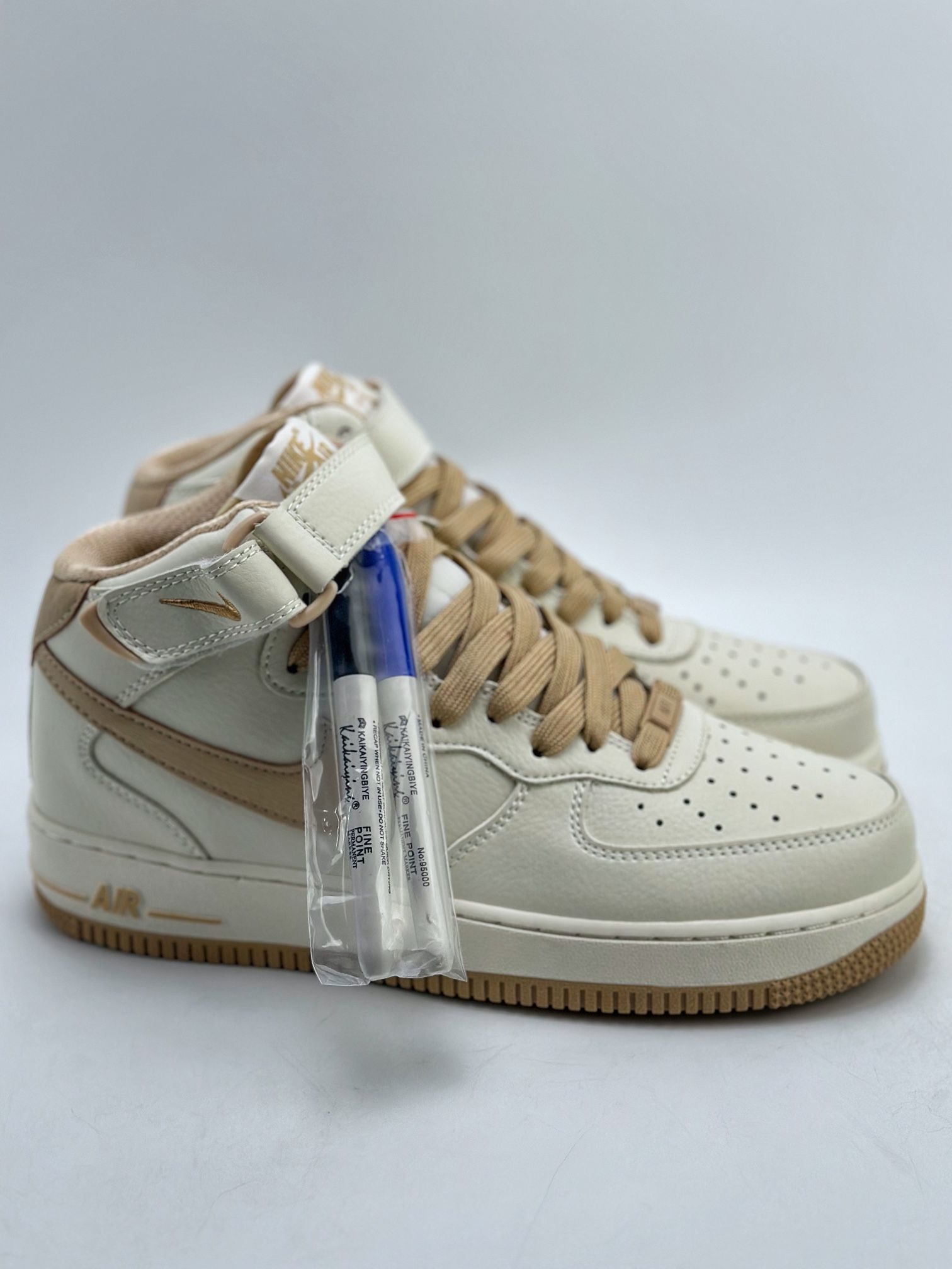 Nike Air Force 1 Mid 07 Beige Yellow PA0920-808