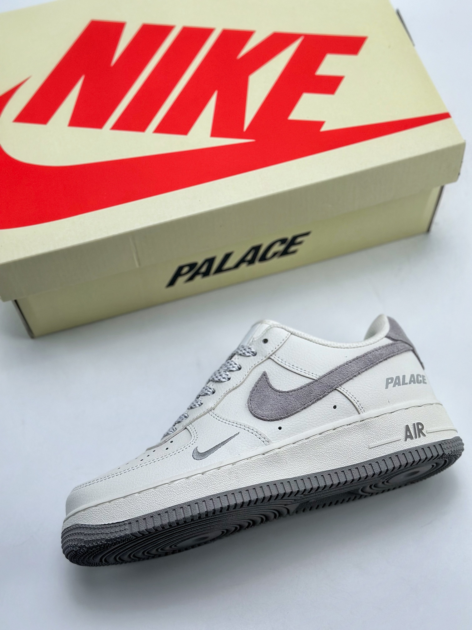 Nike Air Force 1 Low 07 白灰 PALACE字母 PE6818-11